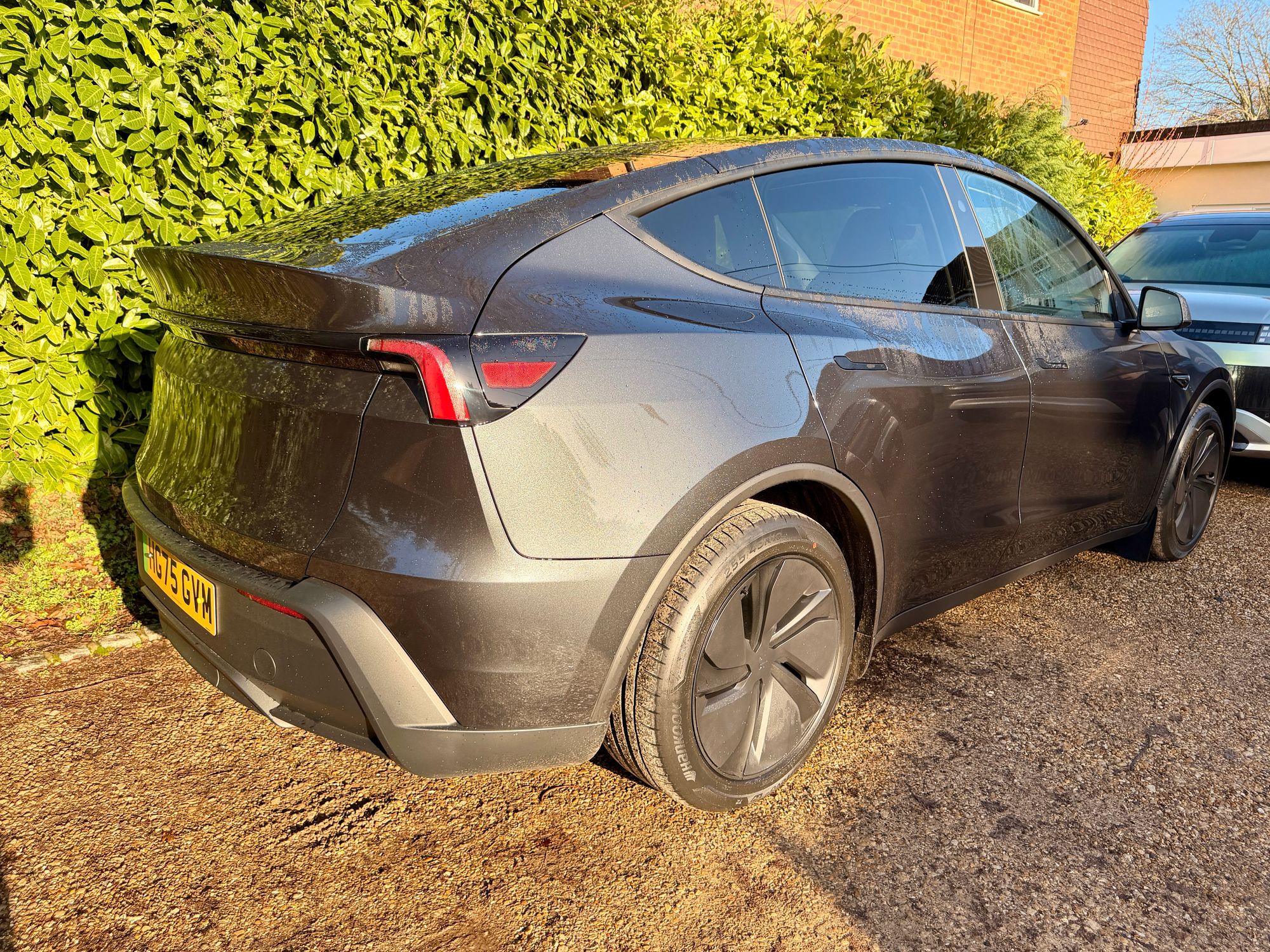 The Tesla Model Y Standard loses the rear light bar, too, and gets special 19-inch wheels