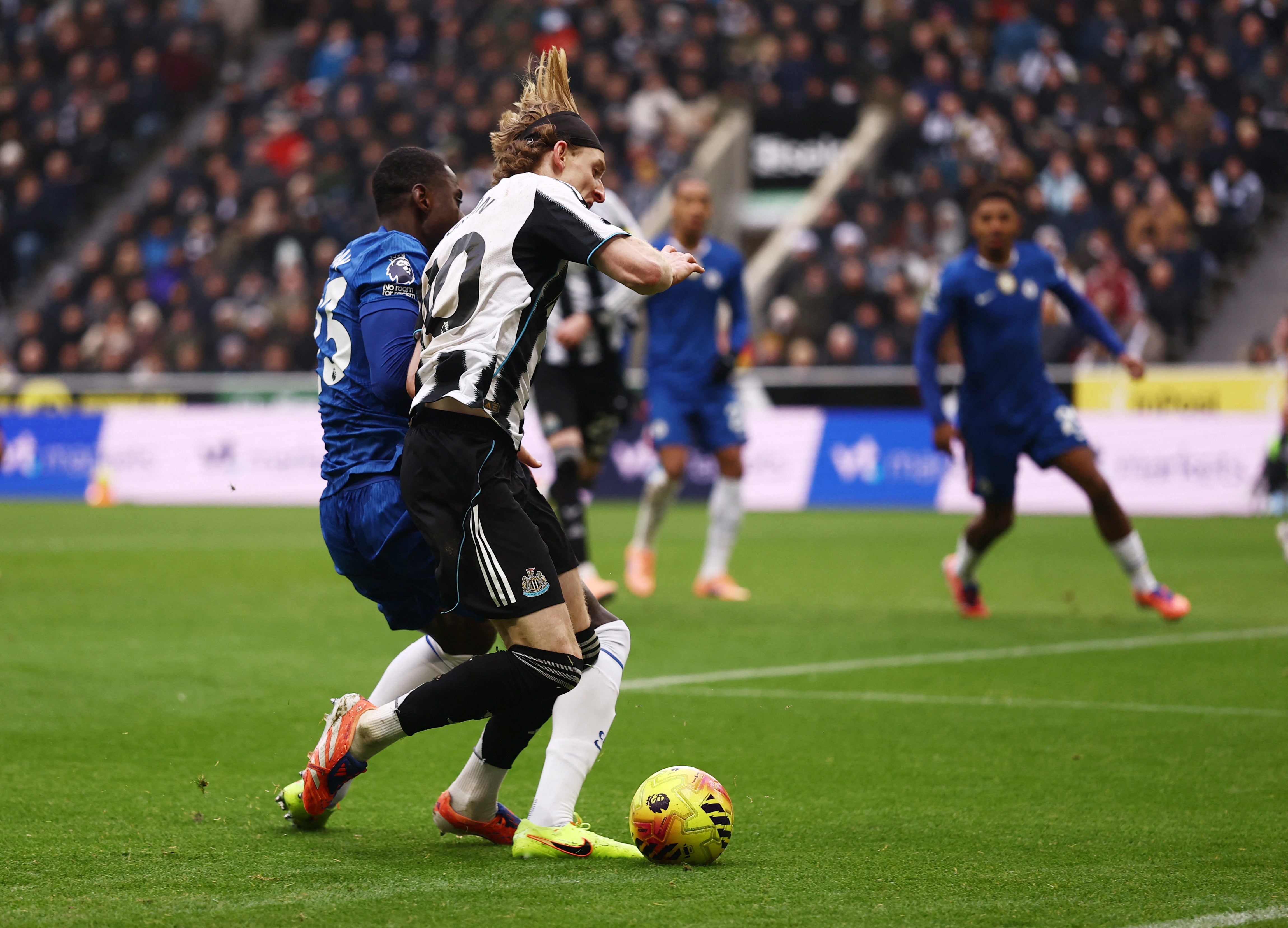 Newcastle contact PGMOL over ‘stonewall’ penalty not given against Chelsea