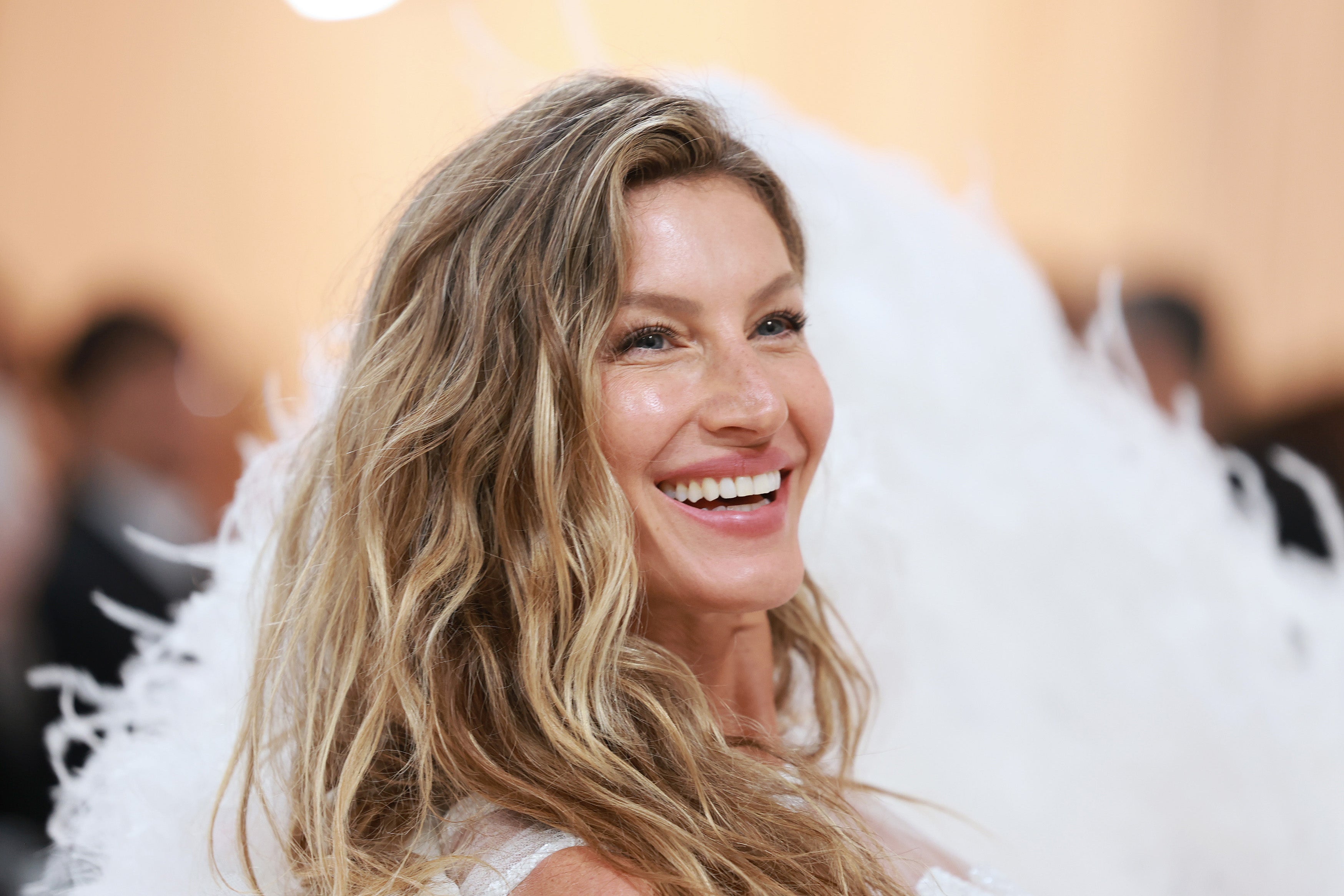 <p>Gisele Bundchen attends The 2023 Met Gala on May 01, 2023 in New York City</p>