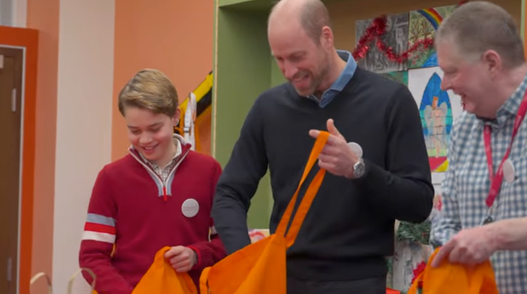 The princes visited St Vincent’s Centre in Victoria, a Passage hub that has a personal significance for William, due to its connection with his mother