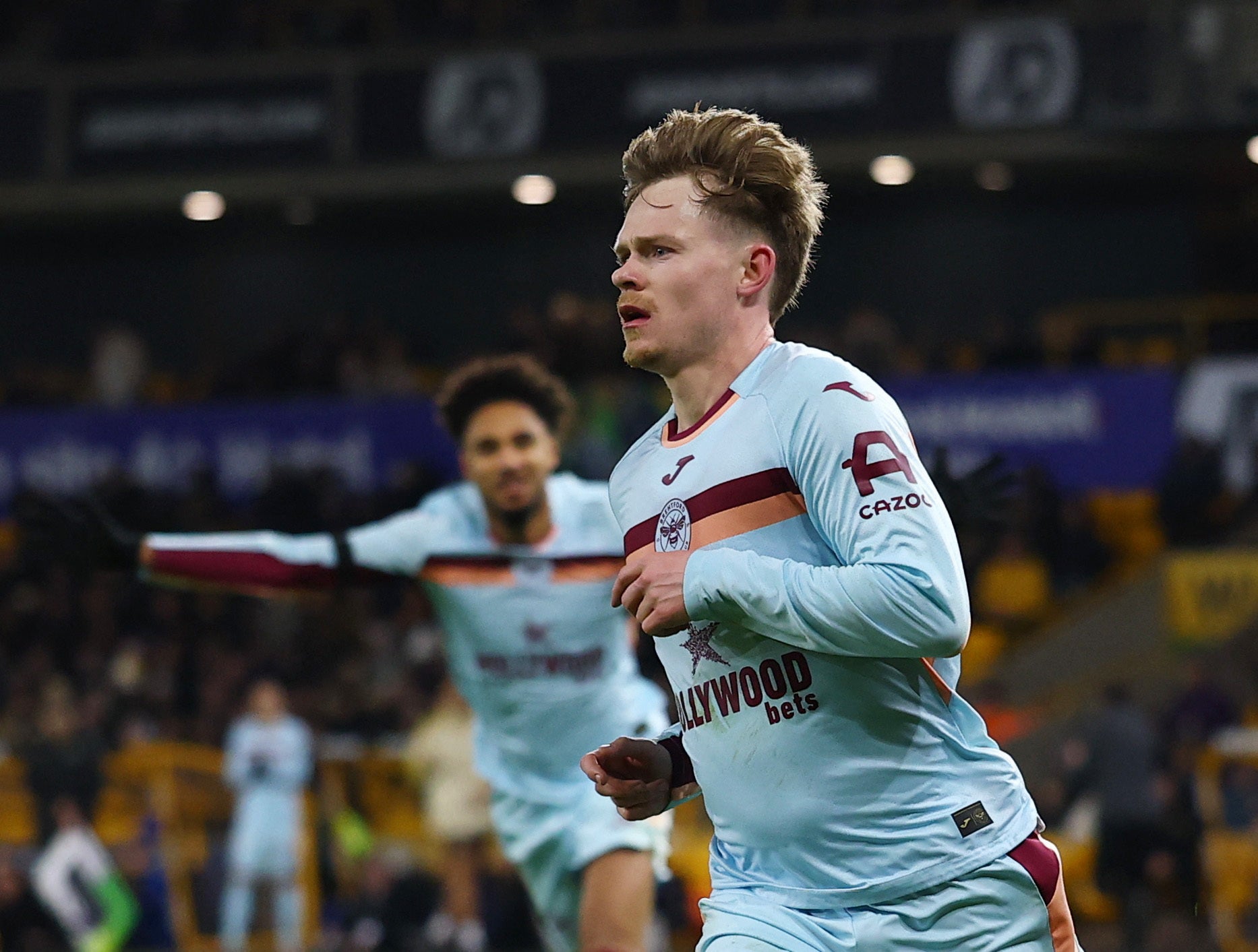 Keane Lewis-Potter broke deadlock for Brentford