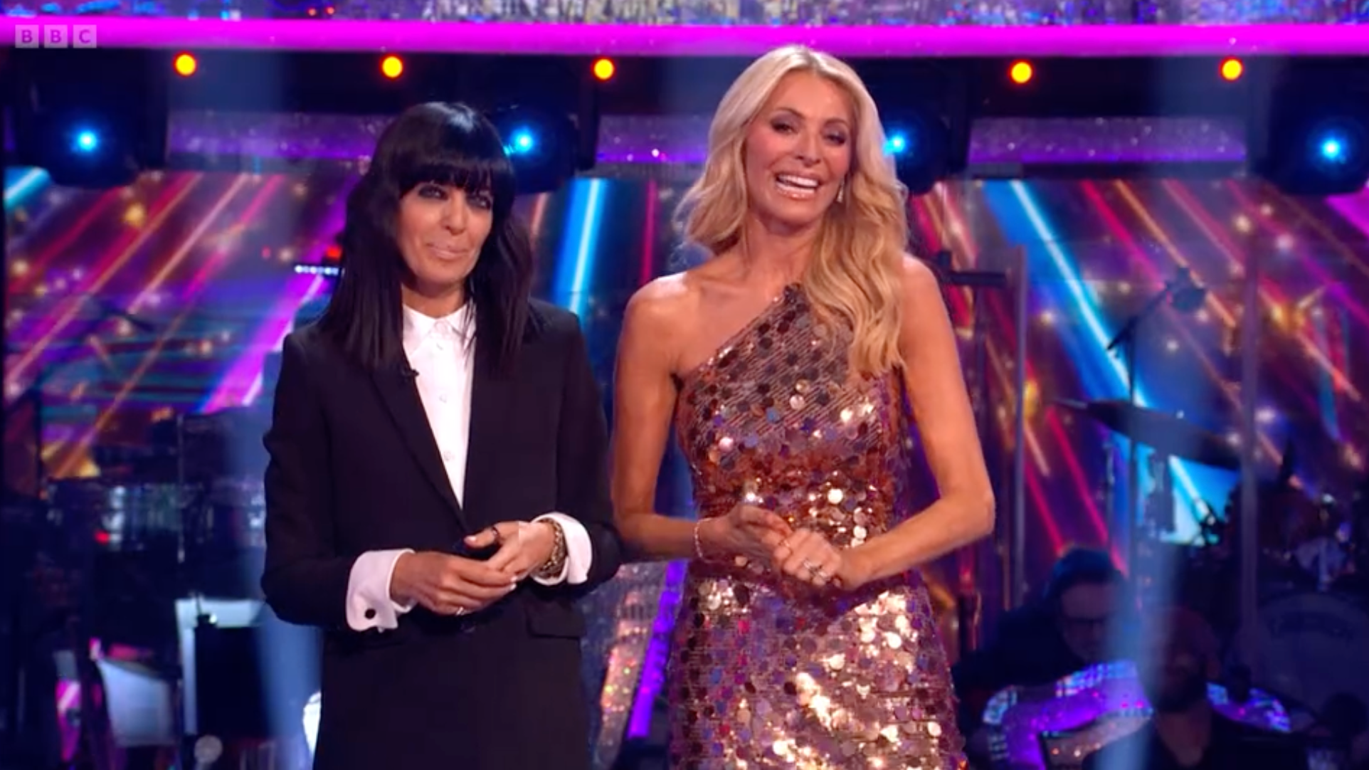 Tess Daly (right) and Claudia Winkleman will host Strictly Come Dancing for the final time on Christmas Day