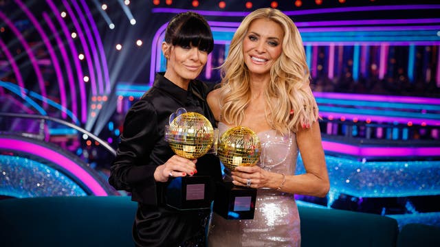 <p>Claudia Winkleman and Tess Daly have hosted their final Strictly live show</p>