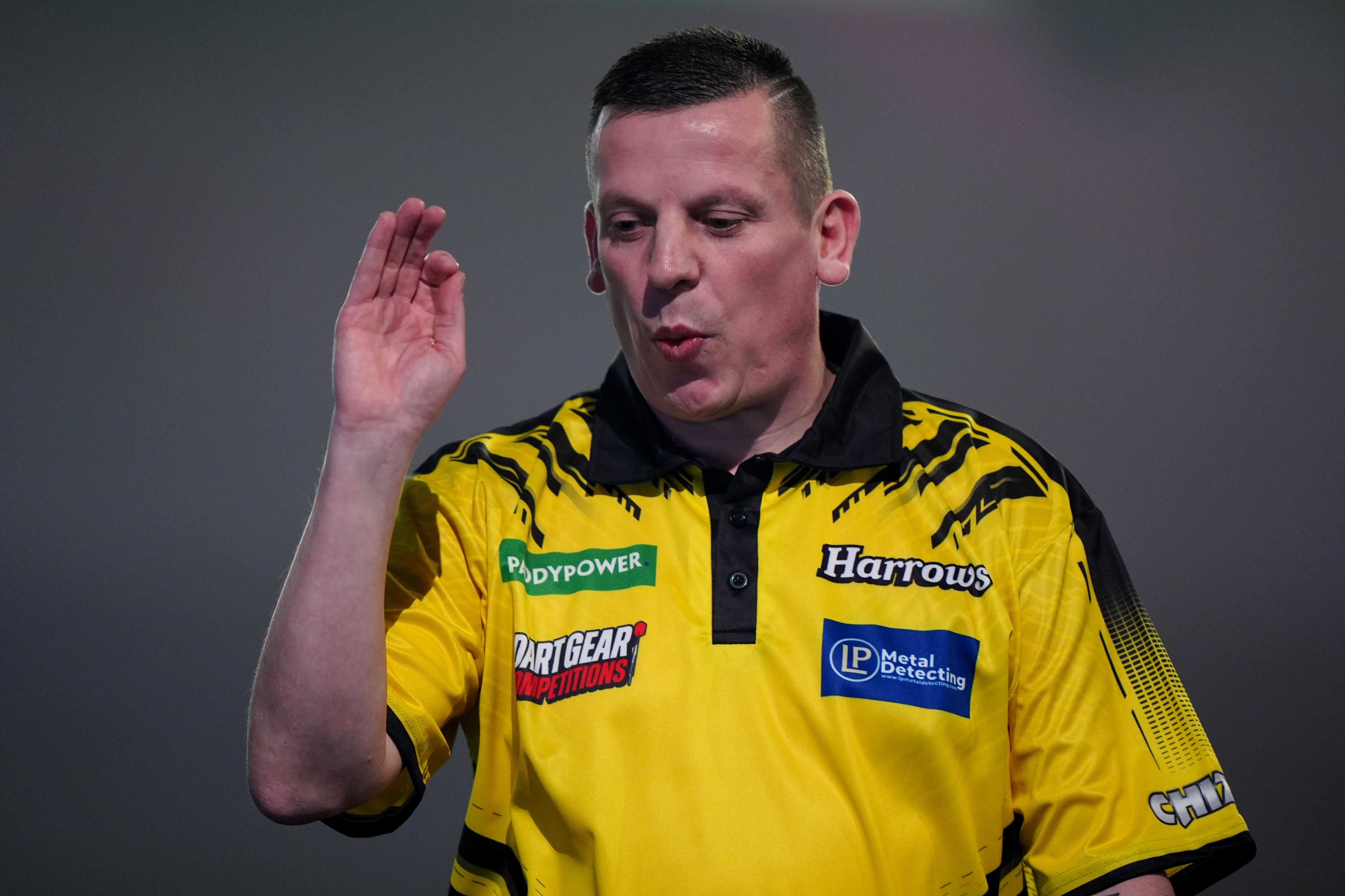 Dave Chisnall lost to Ricardo Pietreczko at Alexandra Palace (Bradley Collyer/PA)