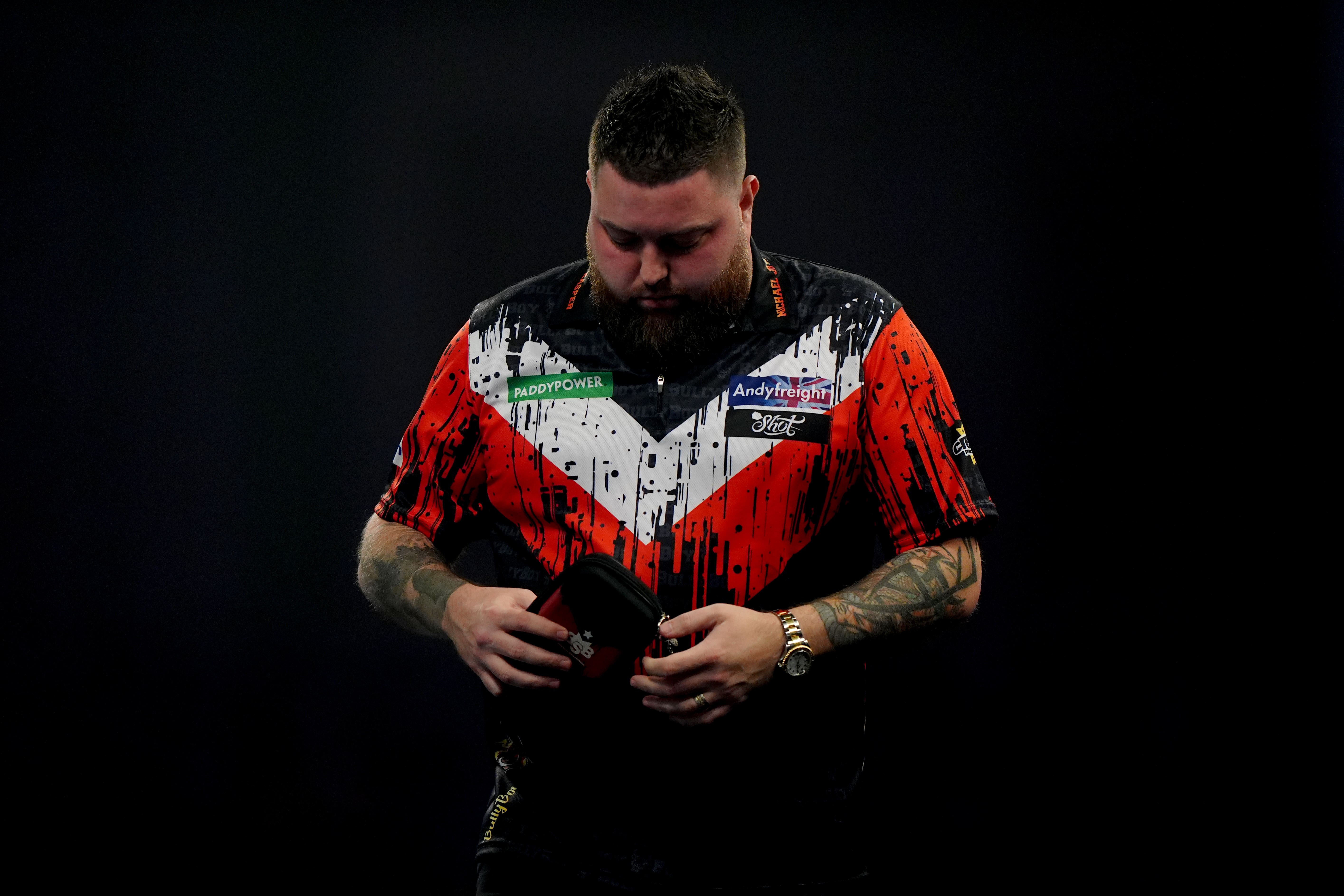 Michael Smith was one of several seeds to fall in the second round (Bradley Collyer/PA)