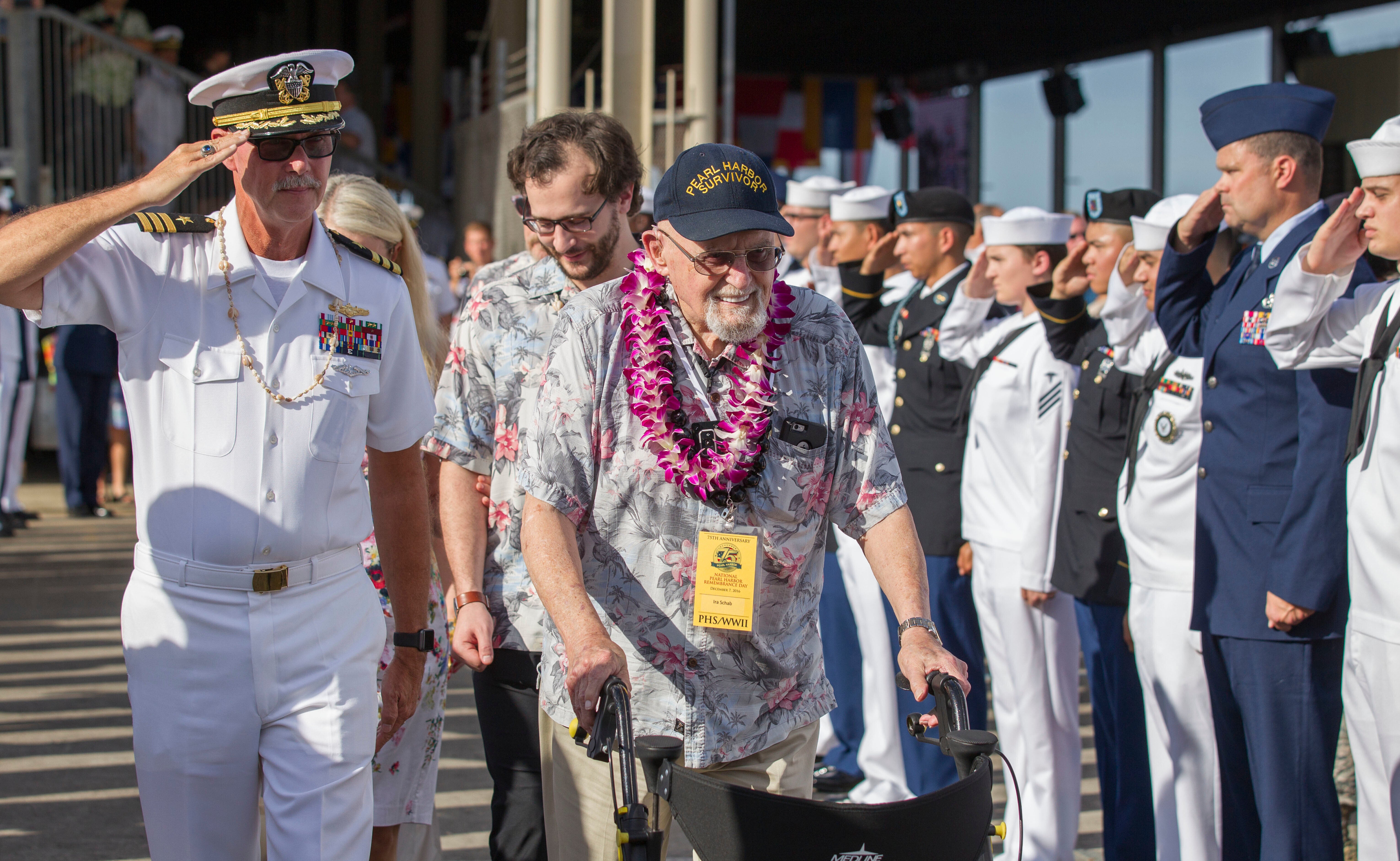 Obit Pearl Harbor Survivor Ira Schab