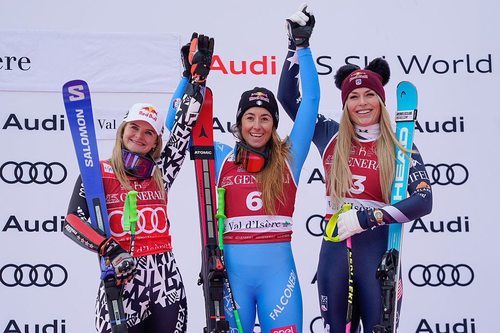 Vonn now has four podiums in her last five races