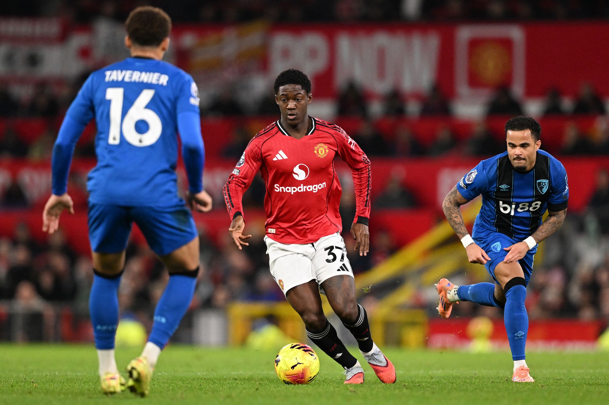 Kobbie Mainoo hasn't started a game for Man Utd this season but impressed off the bench against Bournemouth