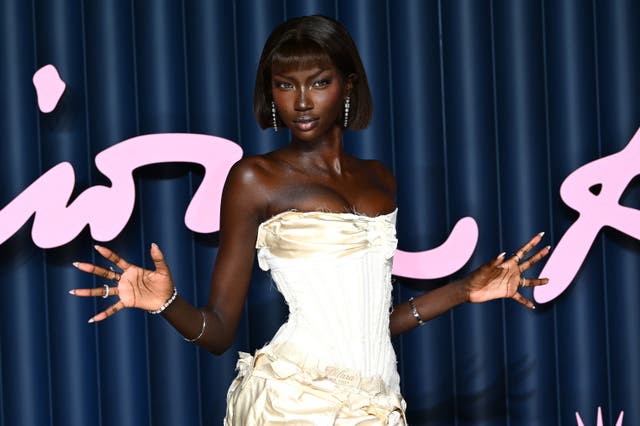 <p>The supermodel, Anok Yai, revealed to her Instagram followers that she recently received ‘robotic lung surgery’ after the discovery of a congenital defect</p>