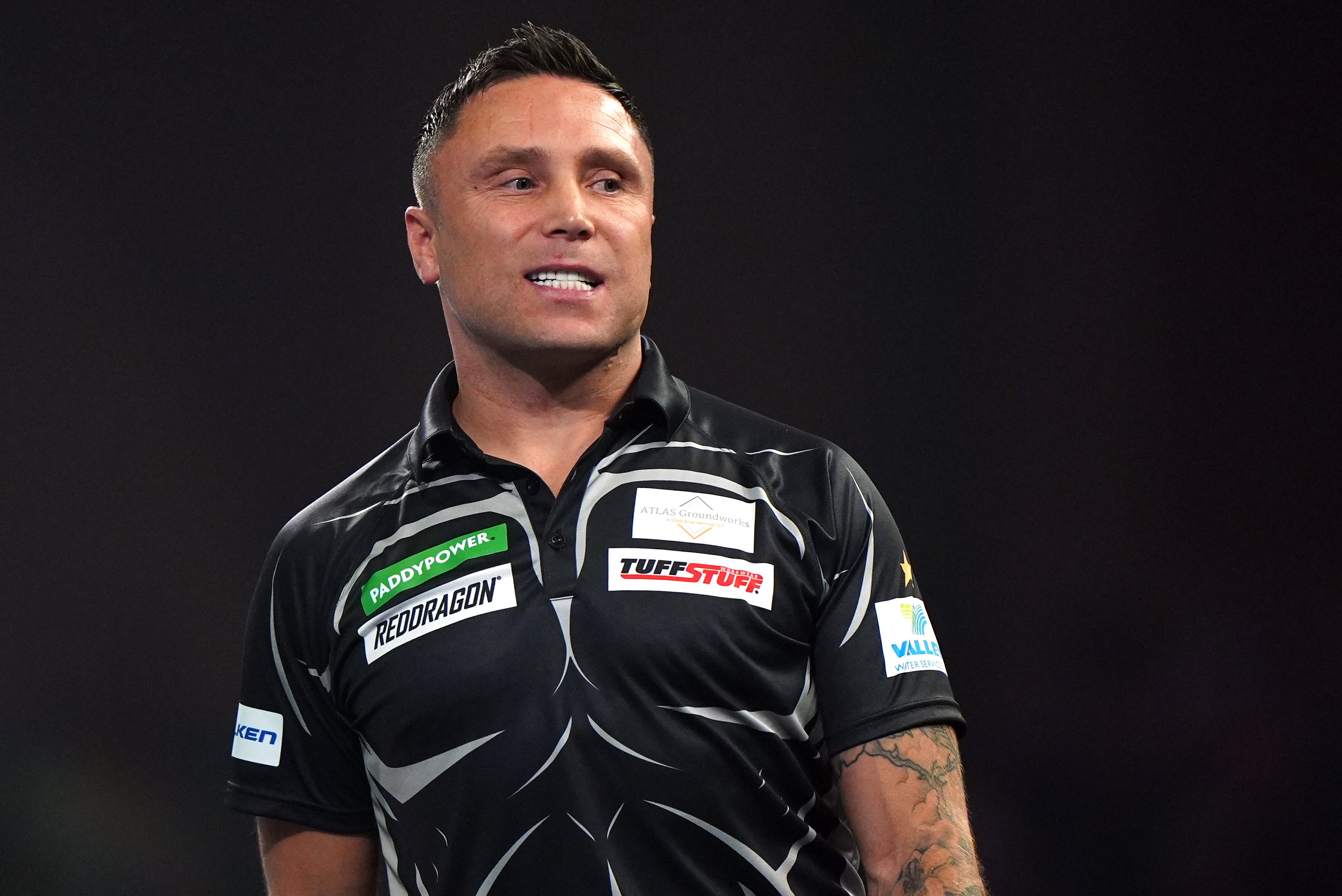 Gerwyn Price was eliminated in the second round of the World Darts Championship