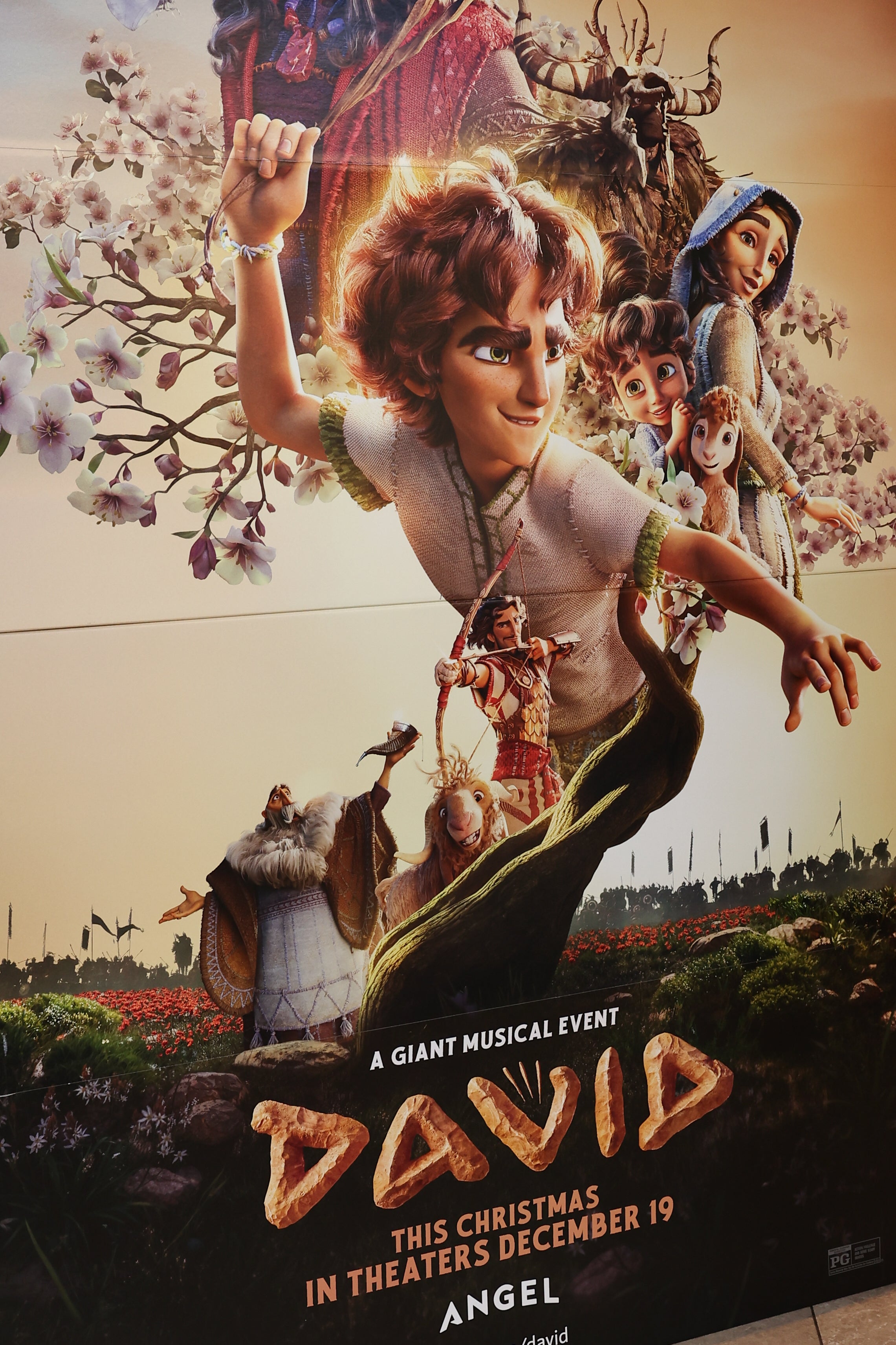 'David', da Angel Studios, arrecadou cerca de US $ 22 milhões no mercado interno em seu fim de semana de estreia