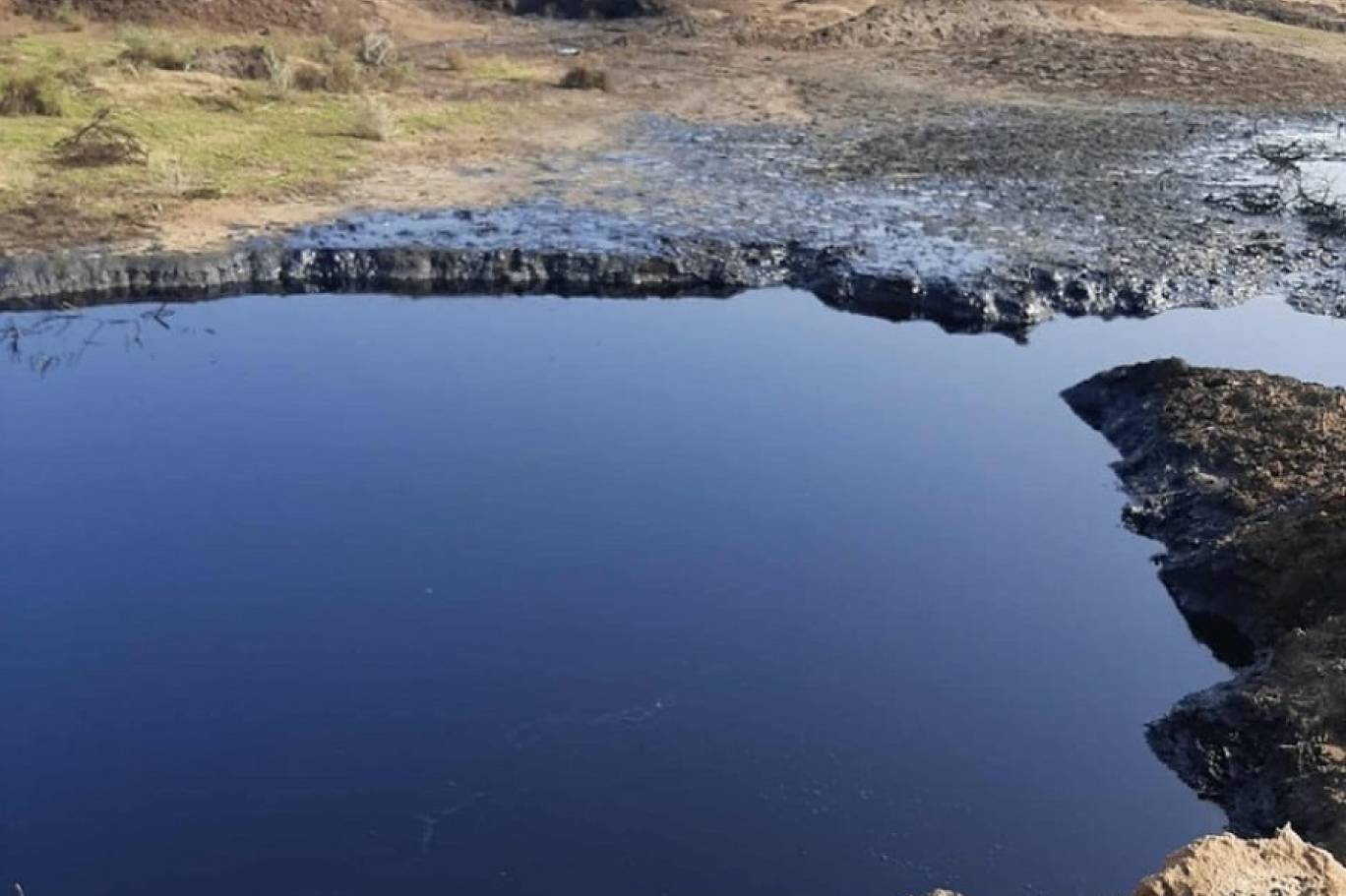Oil waste is contaminating villages in Iraq, locals say