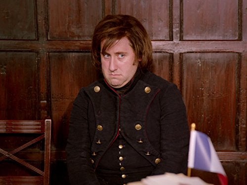 Howick as ‘Naughty Napoleon’ in ‘Horrible Histories’