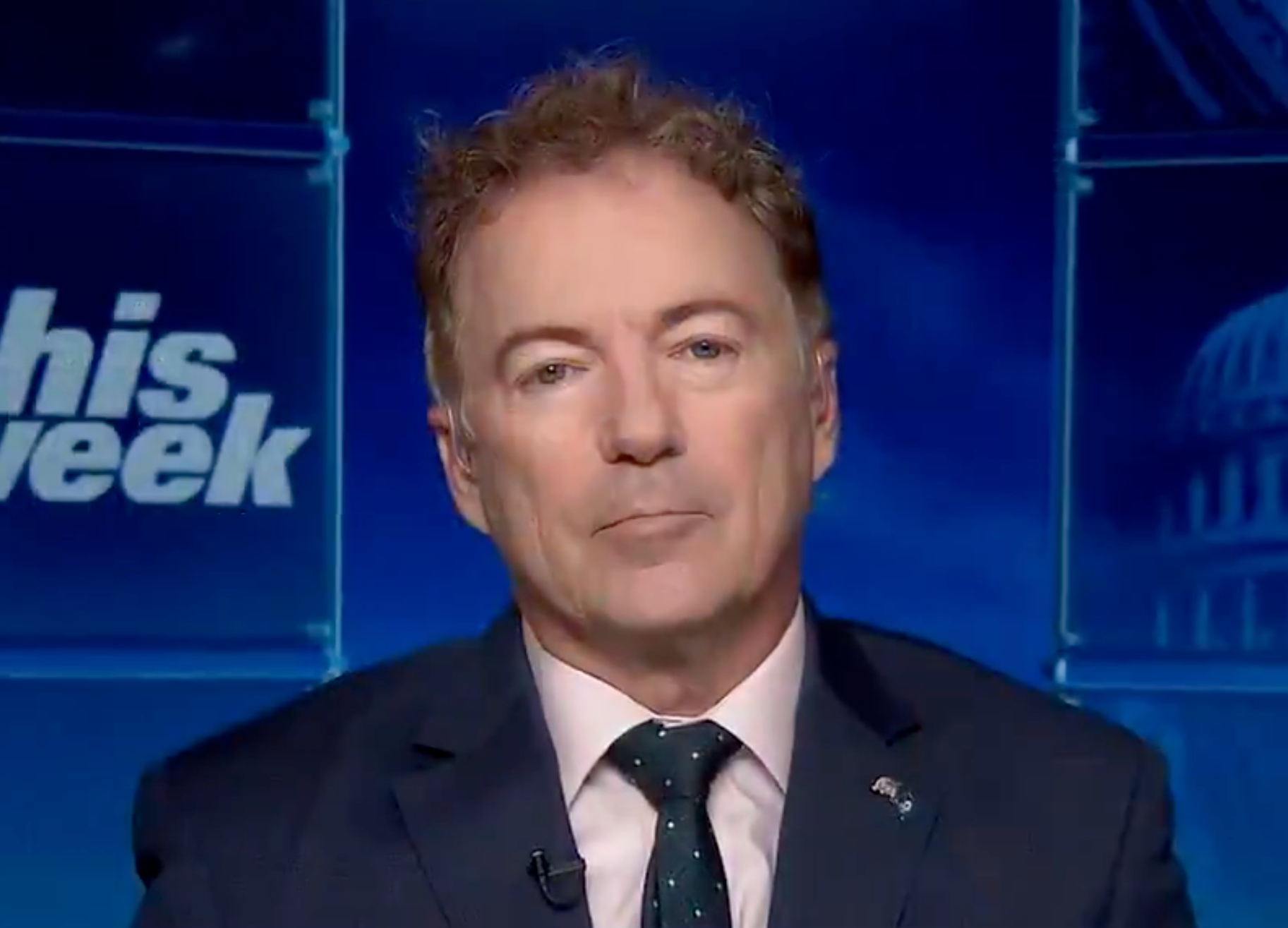 Kentucky Republican Sen. Rand Paul expresses his opposition to the Trump administration's aggressions against Venezuela on ABC News's This Week on Sunday December 21, 2025