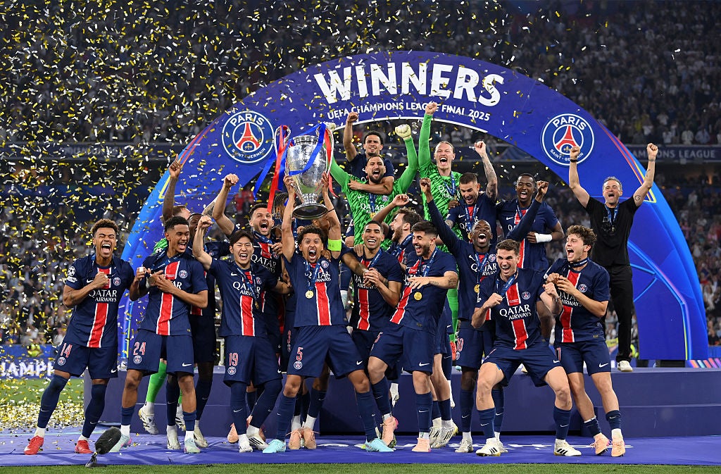 Qatari-owned PSG win the Champions League, once again reflecting the dominance of the wealthiest clubs