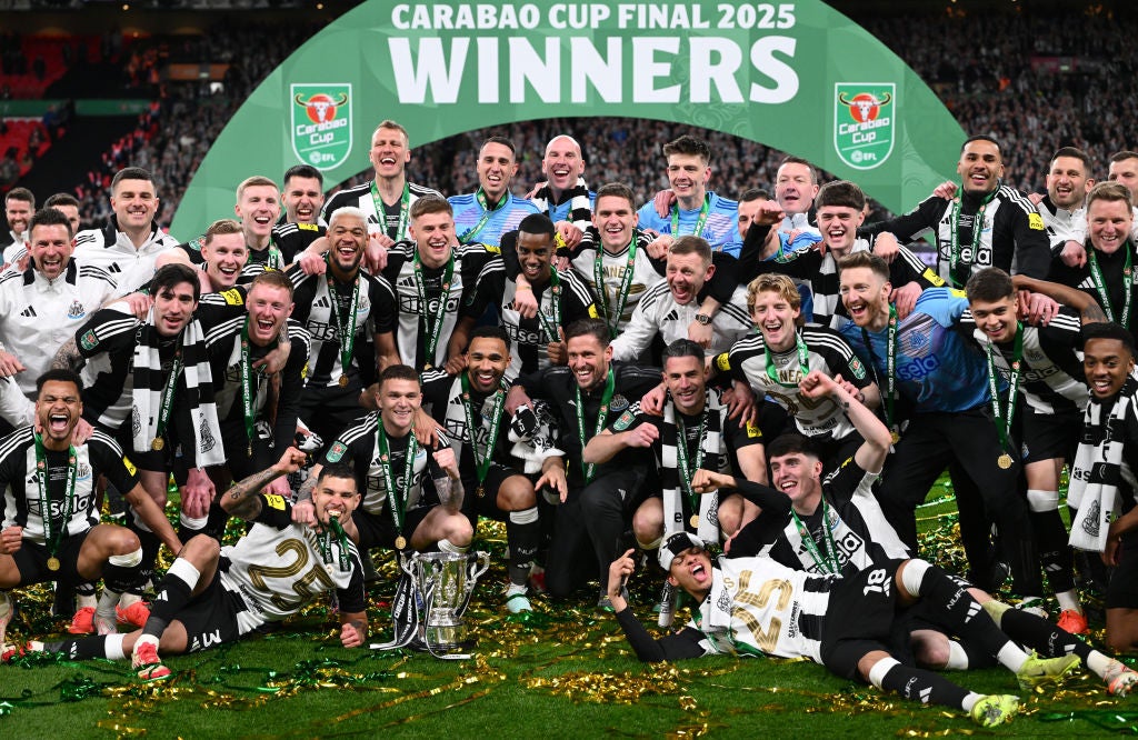 Newcastle won their first domestic silverware in 70 years as they defeated Liverpool to win the Carabao Cup