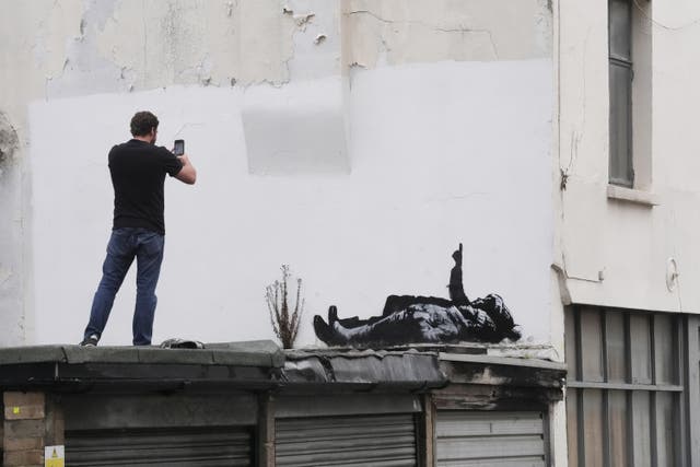 <p>Banksy has confirmed he is the artist behind the Bayswater artwork </p>