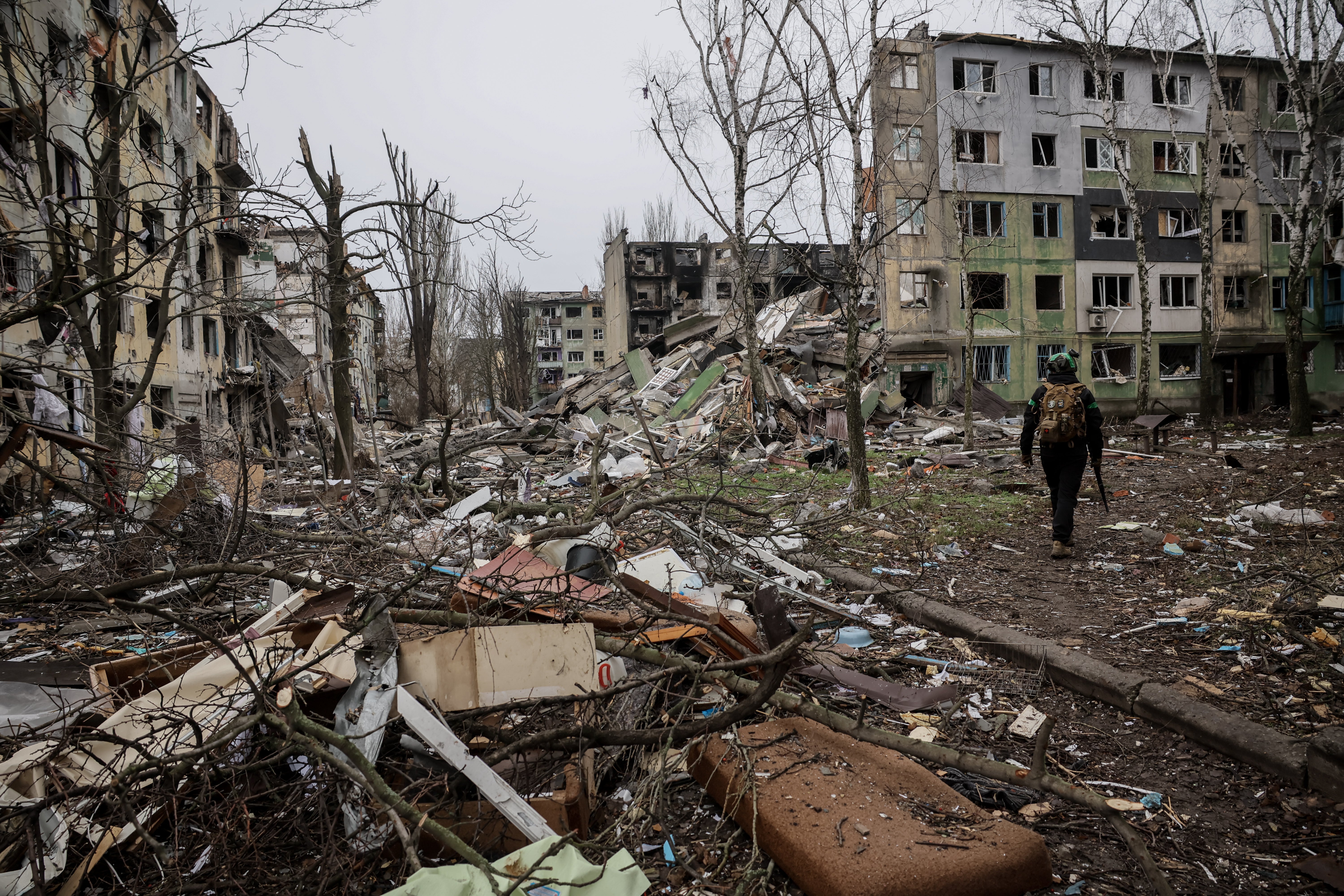 The war in Ukraine has led to the killing of hundreds of thousands of Ukrainians