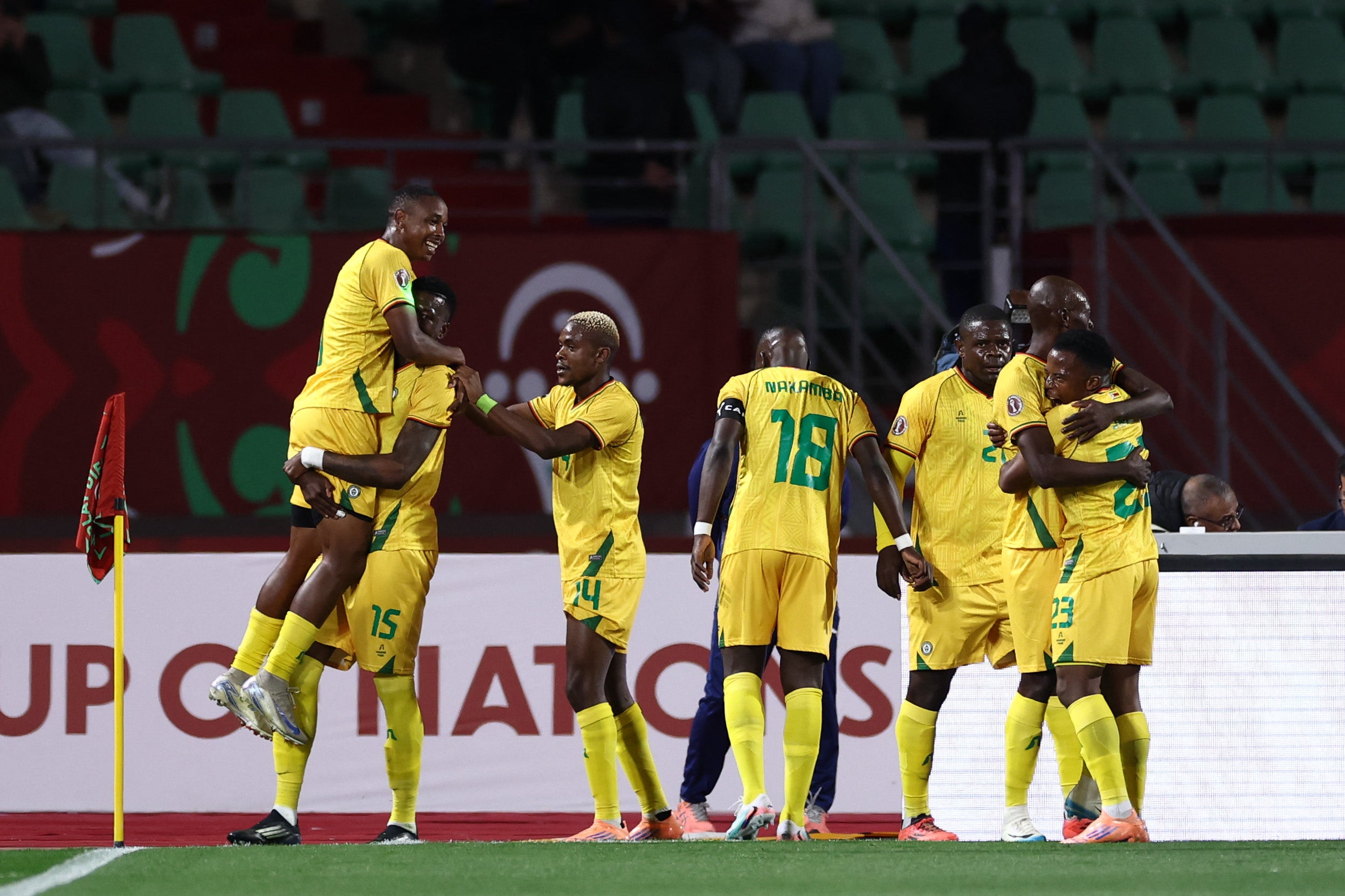 Prince Dube scored for Zimbabwe against the run of play