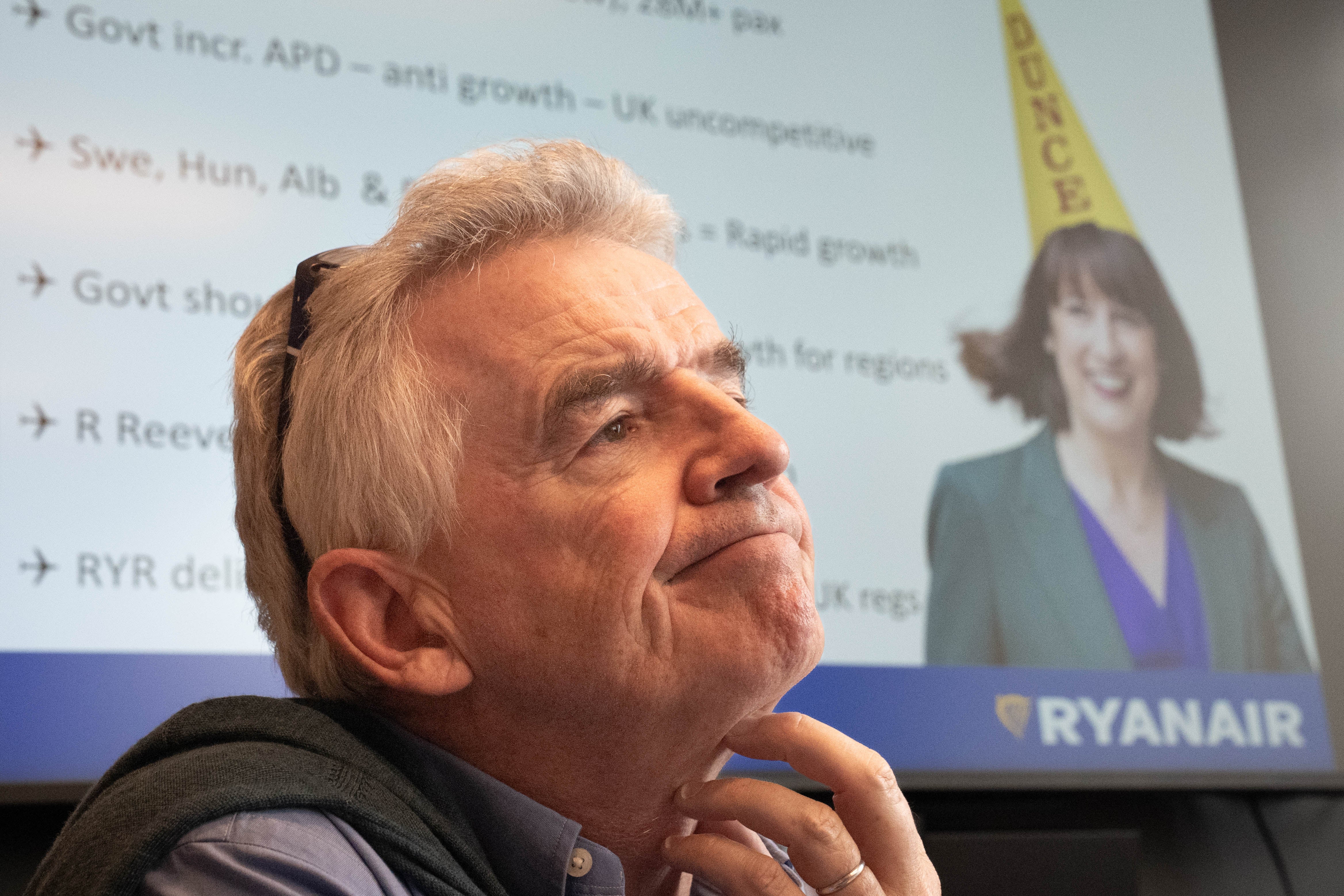 Ryanair chief executive Michael O’Leary described the ruling as ‘legally unsound’ (Stefan Rousseau/PA)