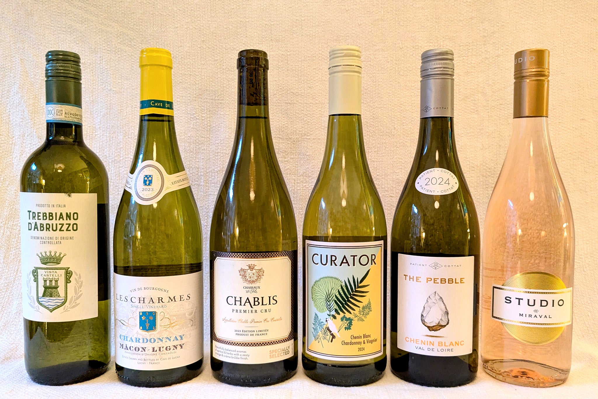 The versatile crowd-pleasers – fresh whites and rosés that work just as well with canapés as they do with leftover roast potatoes