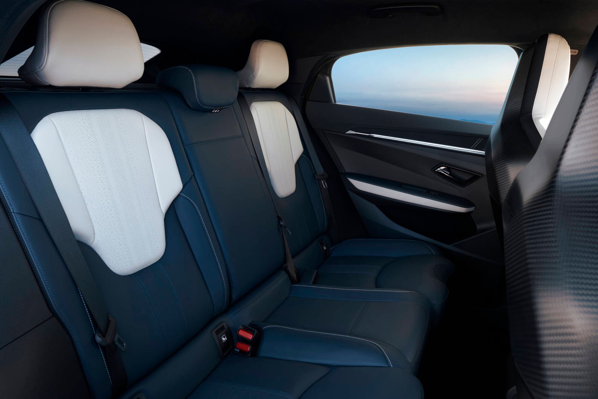 The Alpine A390 isn't blessed with huge amounts of space in the back seats