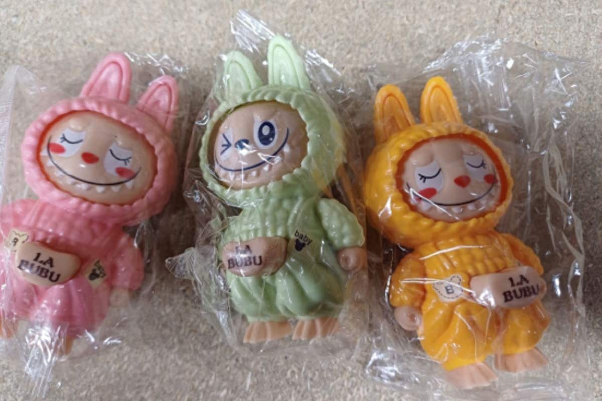 Almost 240,000 harmful fake Labubus have been seized at the border (Home Office/PA)