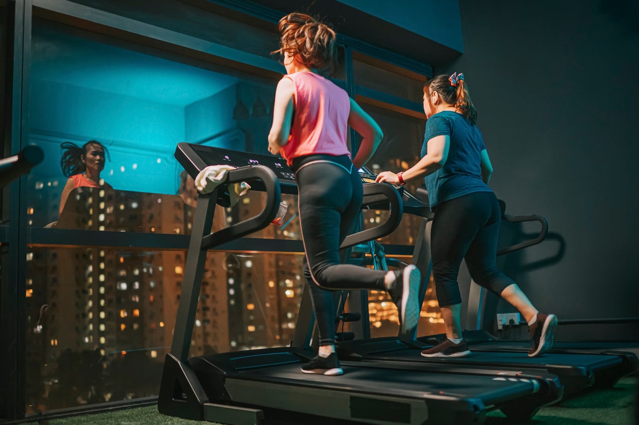 Experts say that intense exercise two hours before bedtime is linked to less sleep