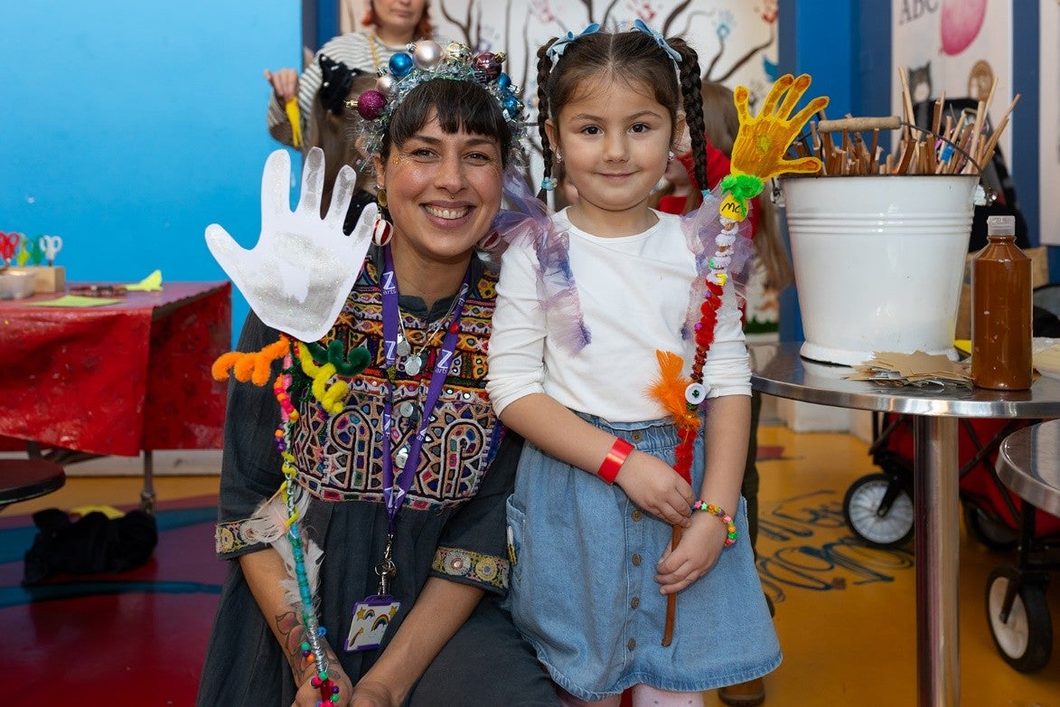 This may be the only place in the world where you can see the Tiger That Came to Tea playing with Long John Silver