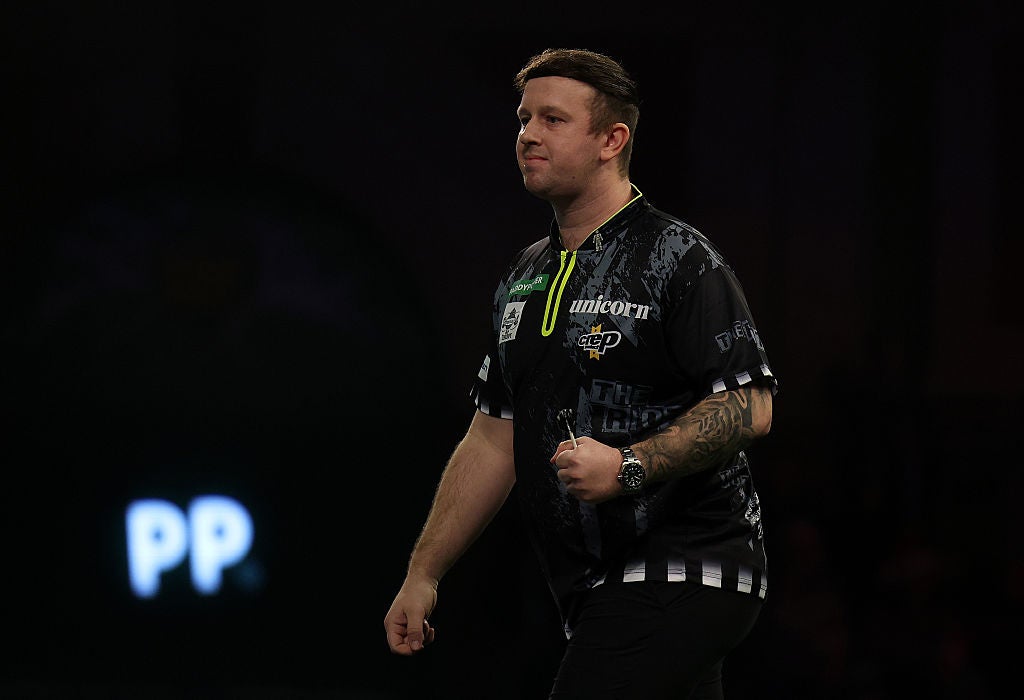 Tearful Callan Rydz admits to struggles after stunning World Darts Championship win: ‘I wish I was at home’