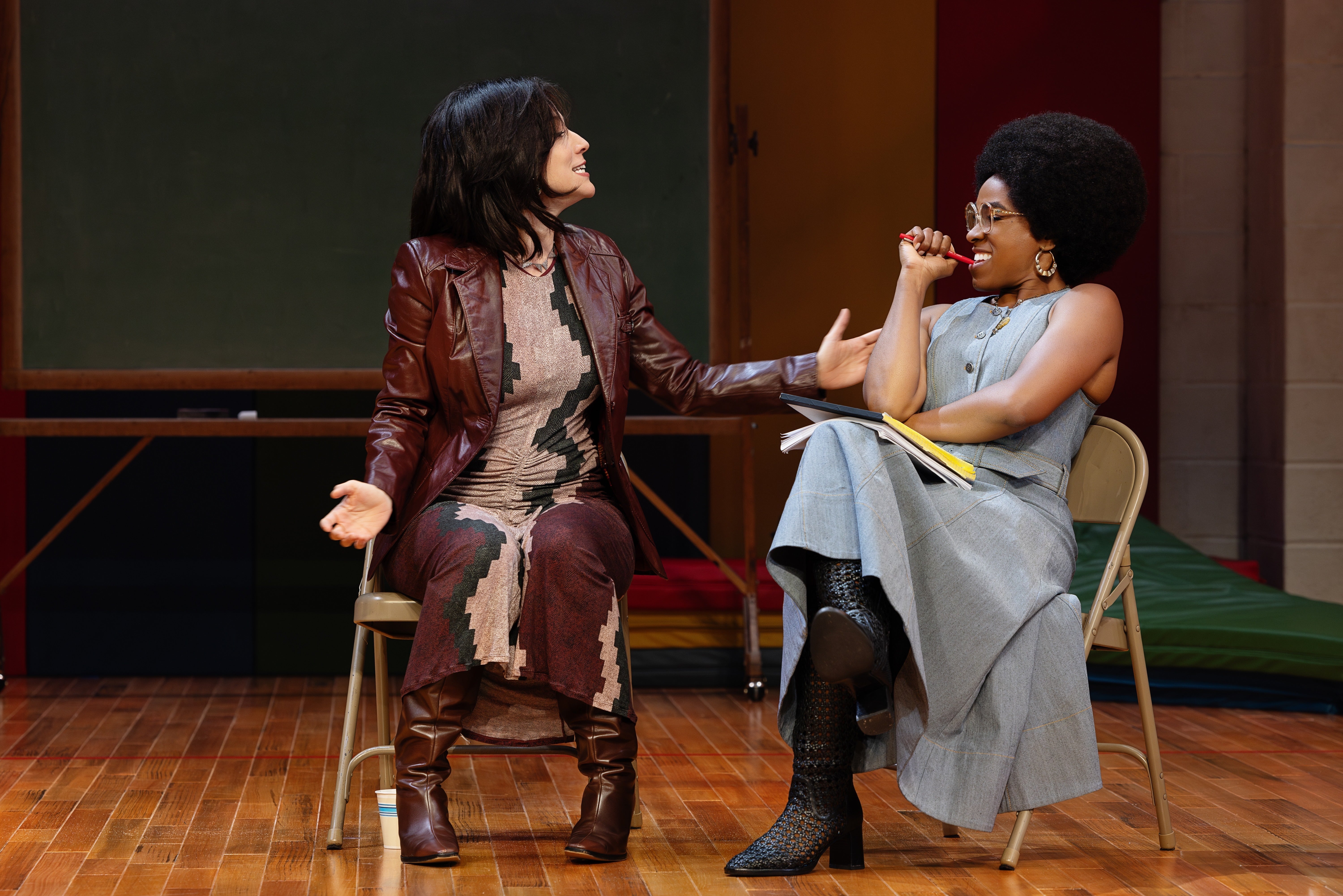 Irene Sofia Lucio, left, and Kristolyn Lloyd in ‘Liberation’
