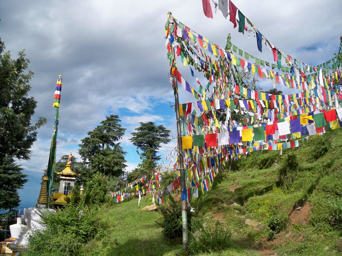Dharamsala is the Himalayan home of the Tibetan government-in-exile