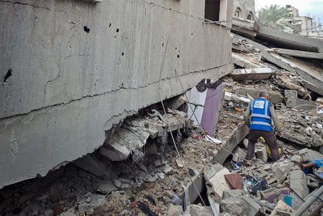 Halo Trust teams have begun working in Gaza (Halo Trust/PA)