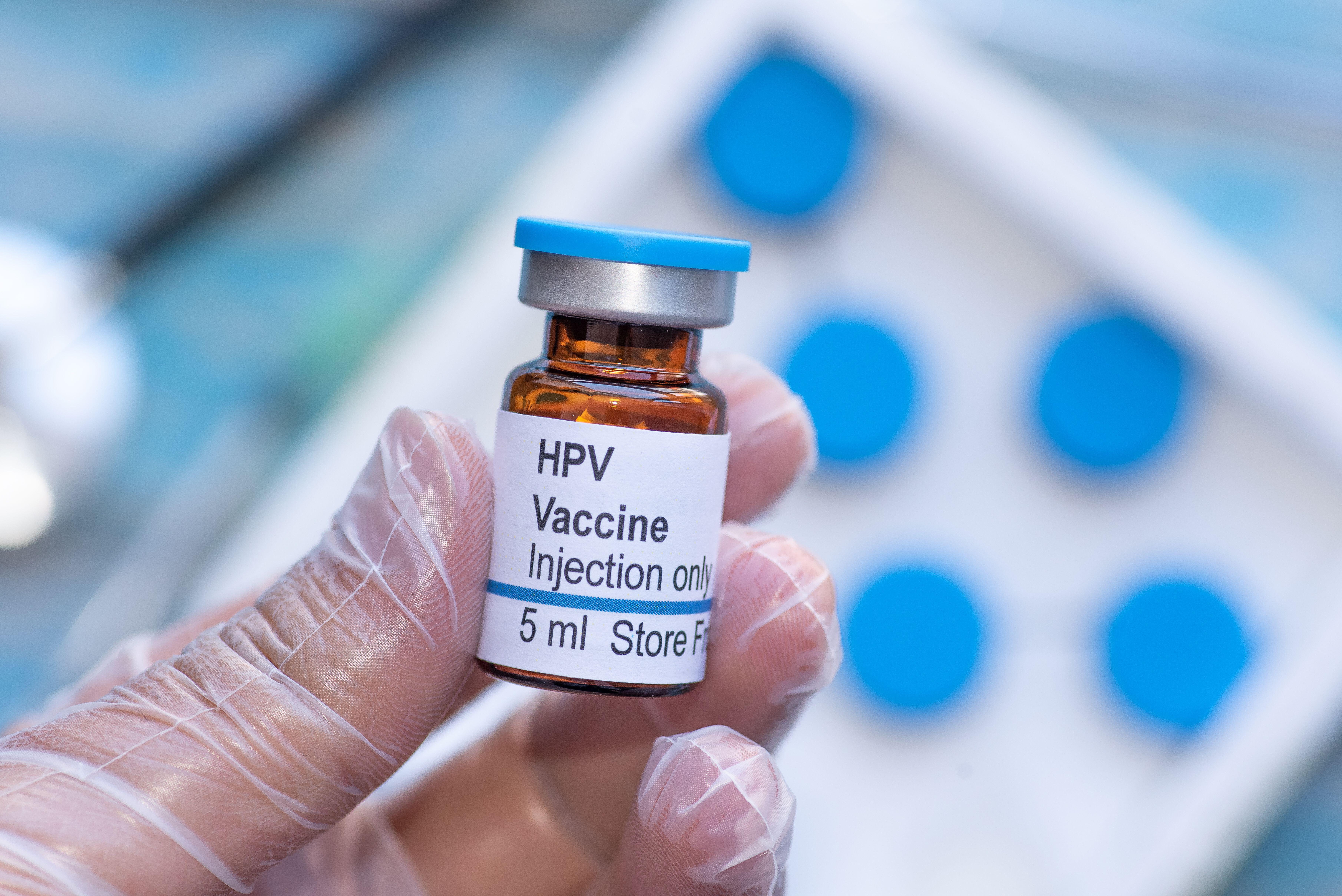 The vaccine protects against HPV infection and can prevent up to 90 per cent of cervical cancers, according to NHS England
