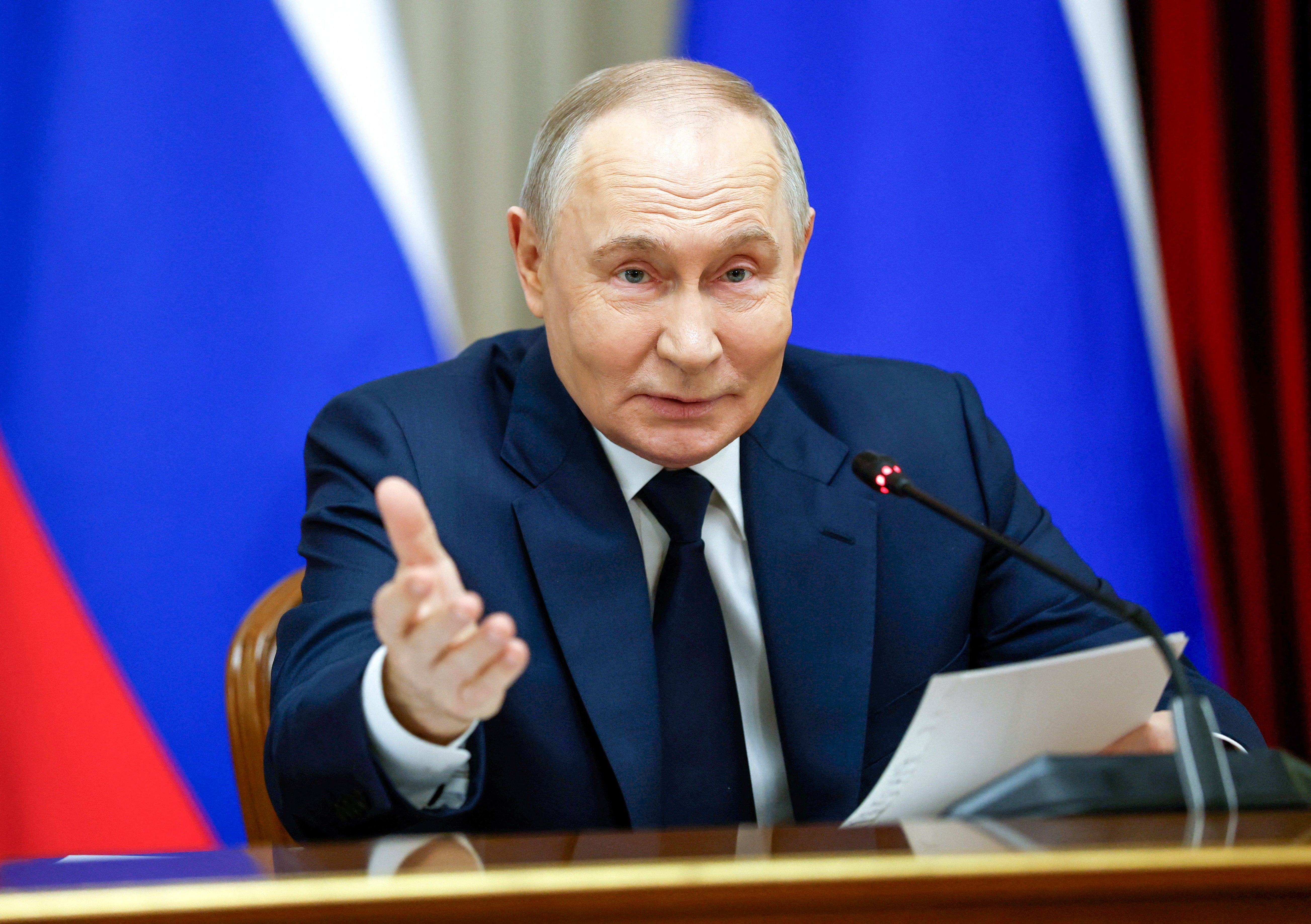 President Vladimir Putin on Monday signed into law changes that give Russia the right to ignore judgements in criminal cases issued by foreign and international courts amid Ukrainian and European attempts to punish Moscow for its actions in Ukraine