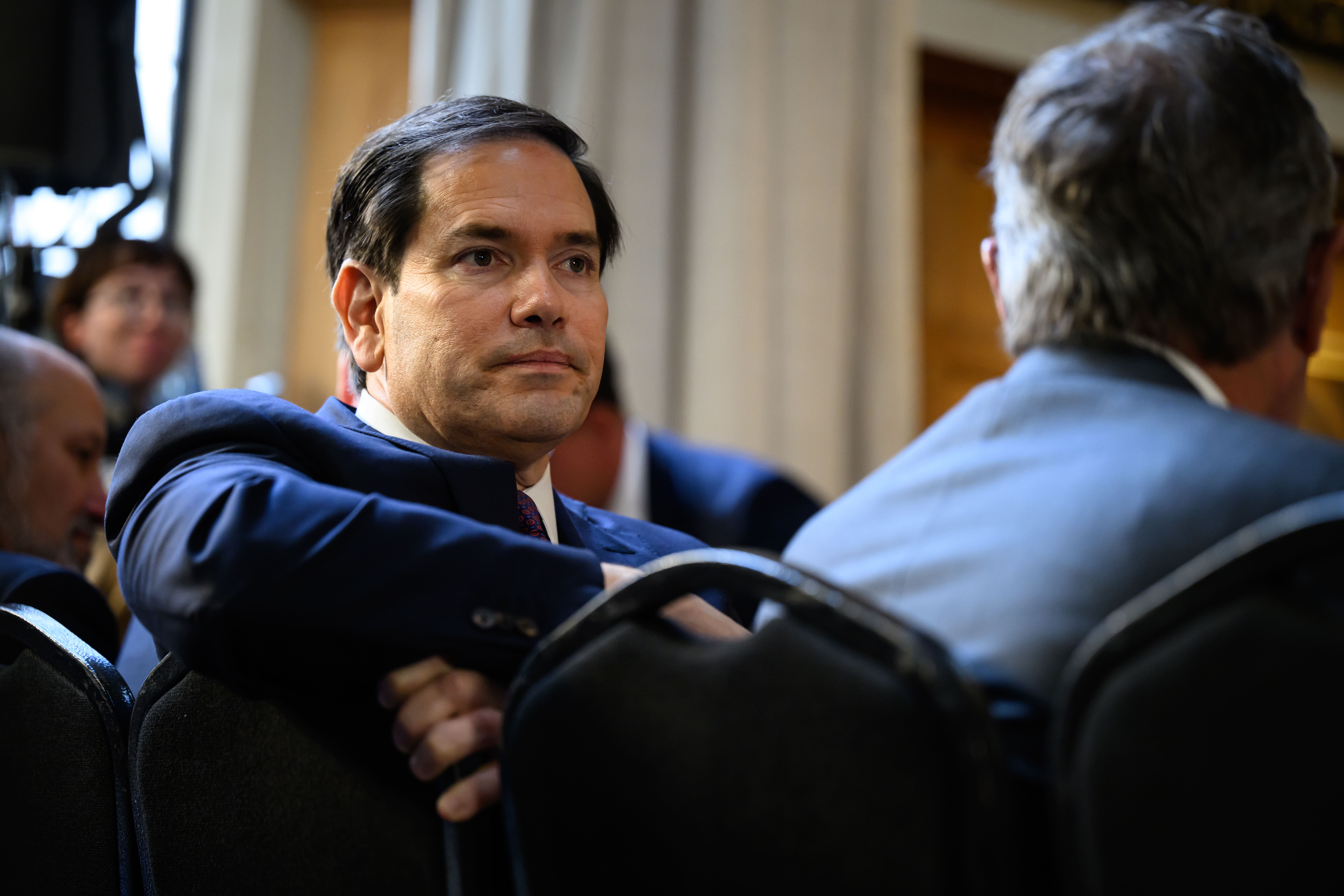 Marco Rubio is the US secretary of state (Leon Neal/PA)
