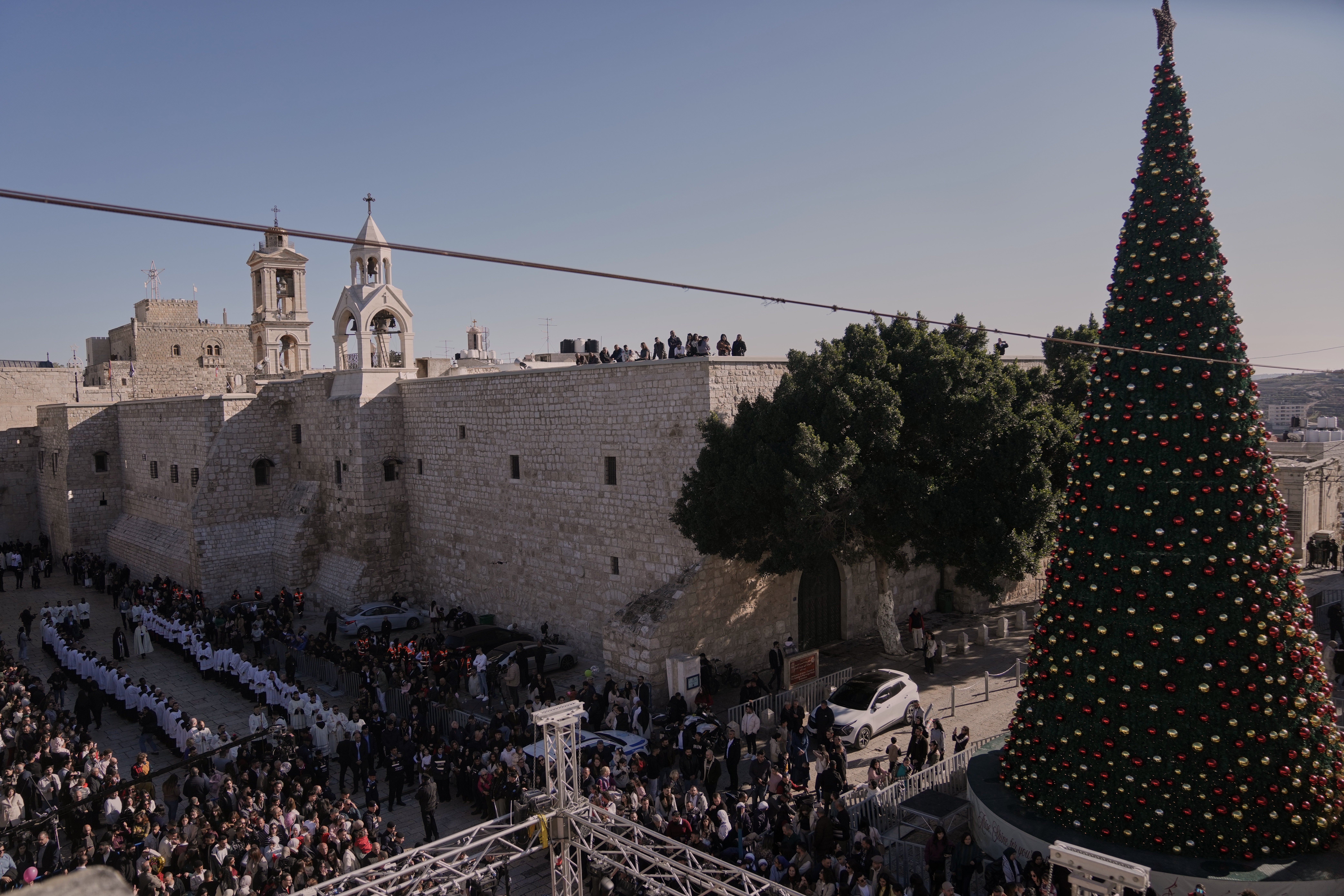 Israel Palestinians Christmas
