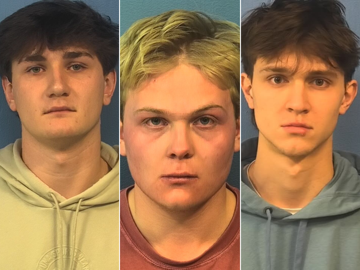 <p>Kevin Niemiec, Zachary Mascolo, Jon Clary II, all 18, are accused of sexually assaulting a female classmate at a high school graduation party in Illinois</p>
