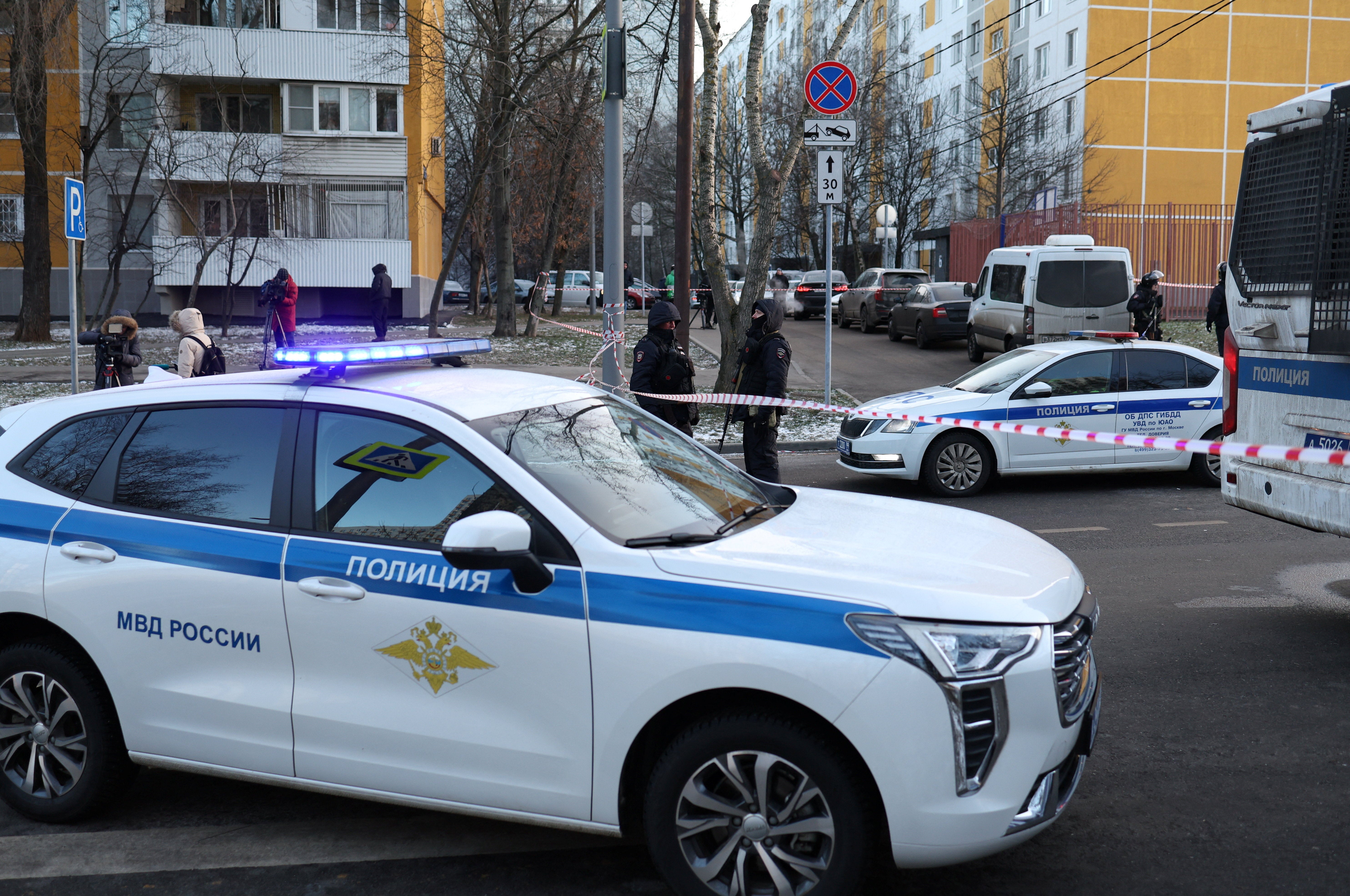 Representational: Moscow police car
