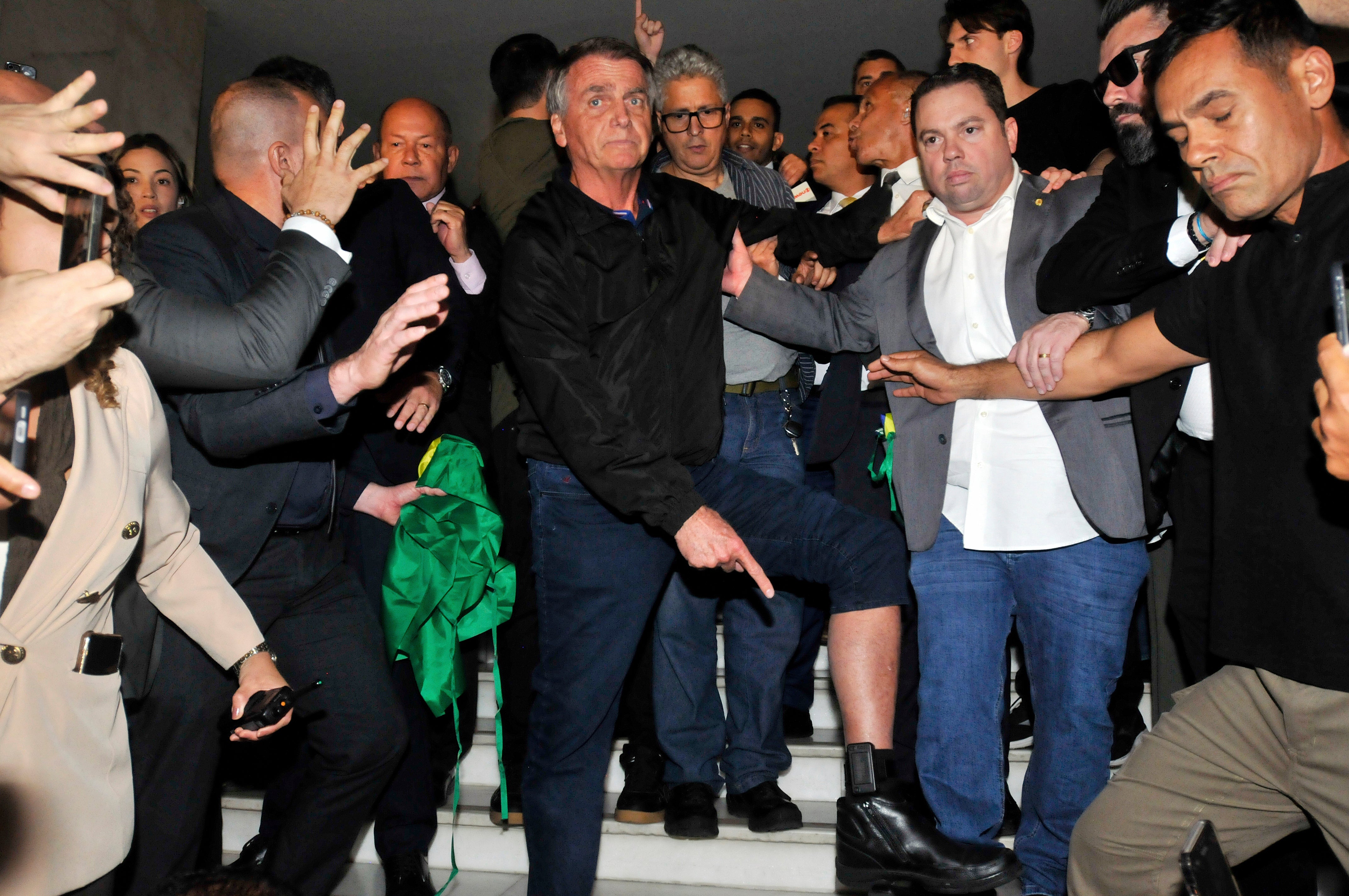 Bolsonaro has free access to his doctors and lawyers, but other visitors must receive approval from the Supreme Court.