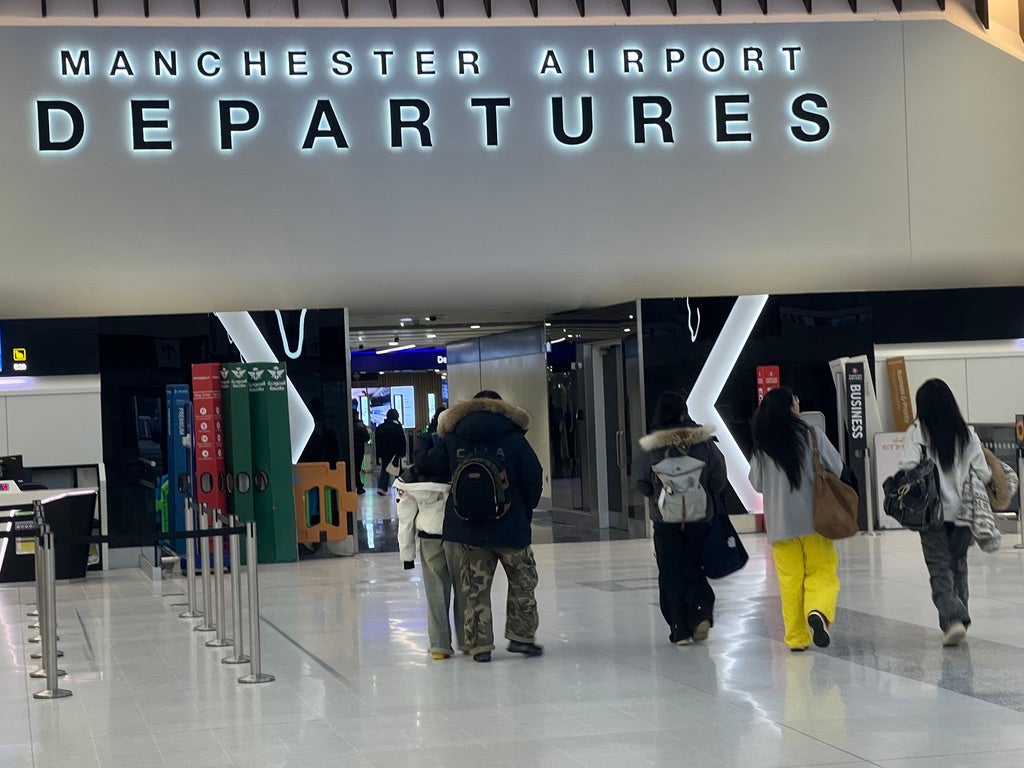 Security lanes at Manchester have different rules from other UK airports