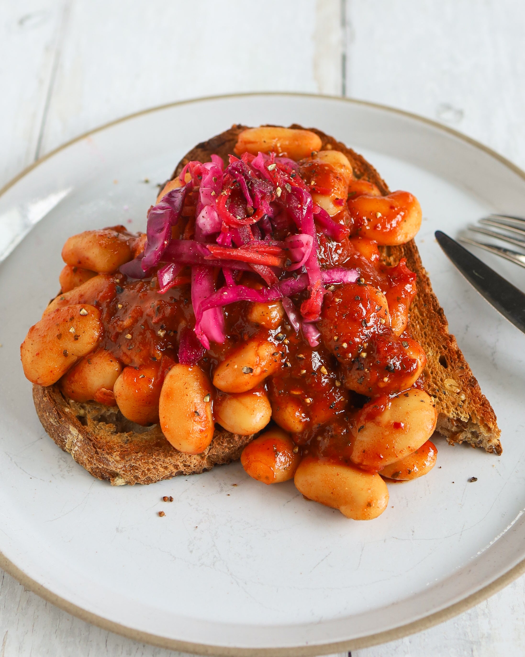 A grown-up take on baked beans, with smoky spice and chipotle sweetness that turns a classic into something dinner-worthy.