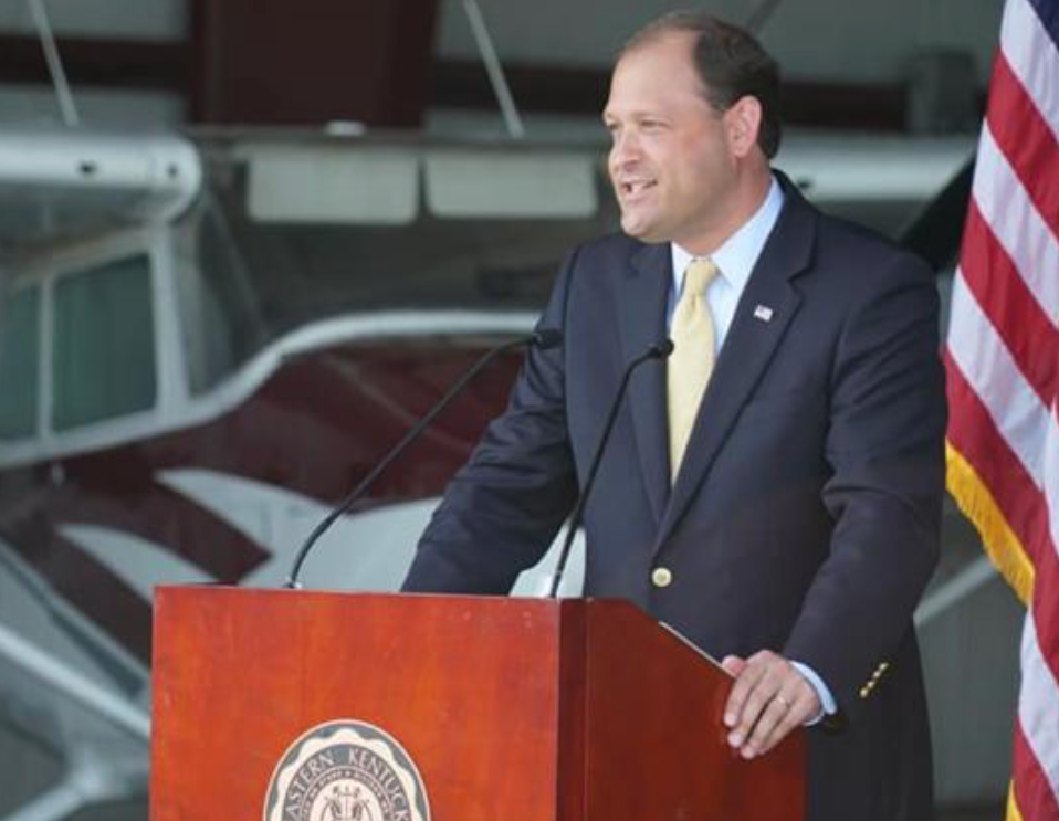 Andy Barr is the US representative for the Lexington area in Kentucky. He hopes to succeed Mitch McConnell as Kentucky Senator