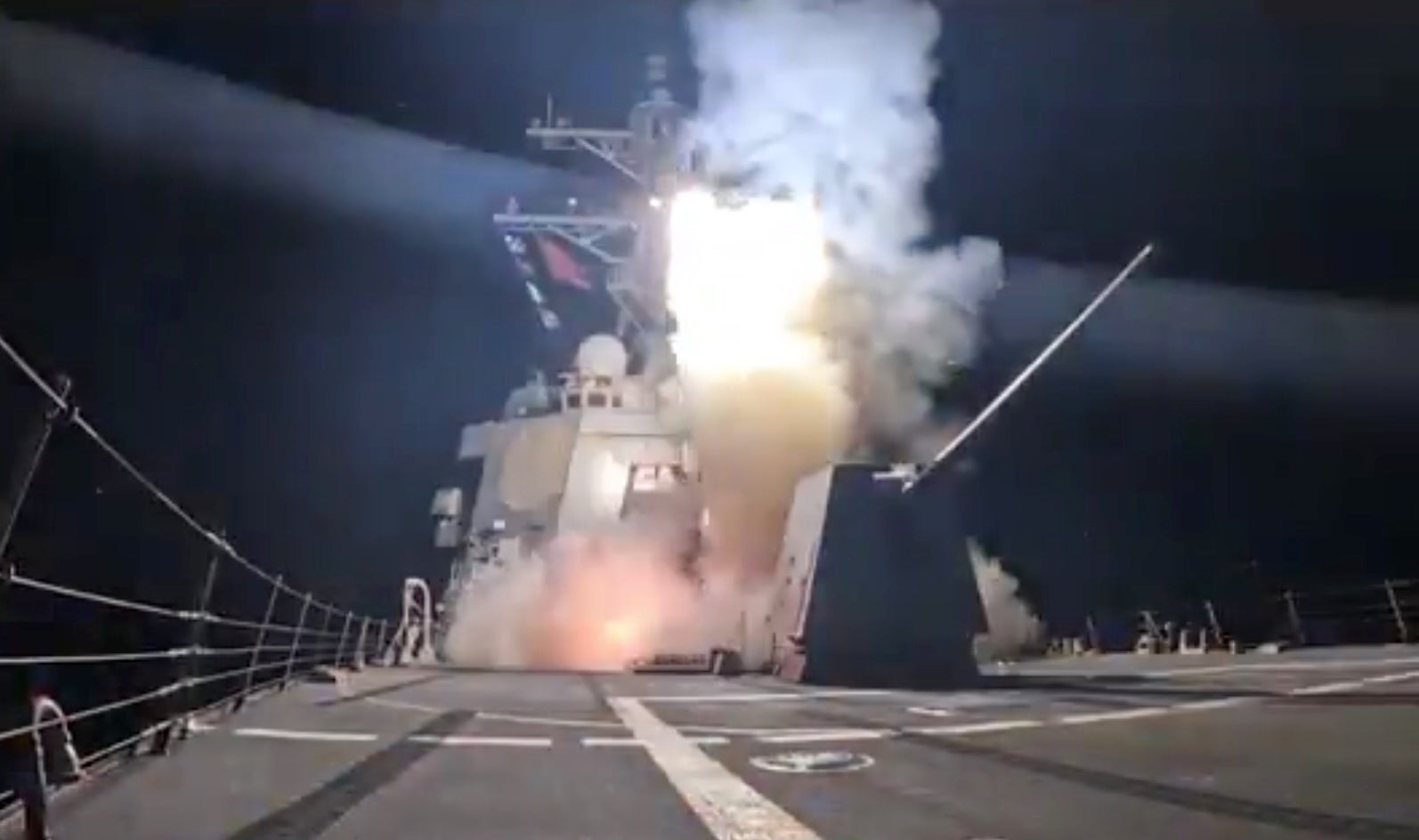 The U.S. launched a deadly strike against ISIS terrorists in Nigeria Thursday night, according to the Department of Defense