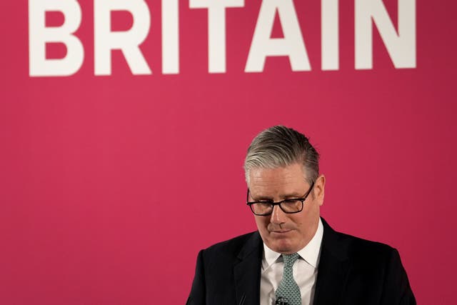 <p>Keir Starmer’s party is on course for heavy losses at next year’s elections, potentially reigniting speculation about his future (Gareth Fuller/PA)</p>