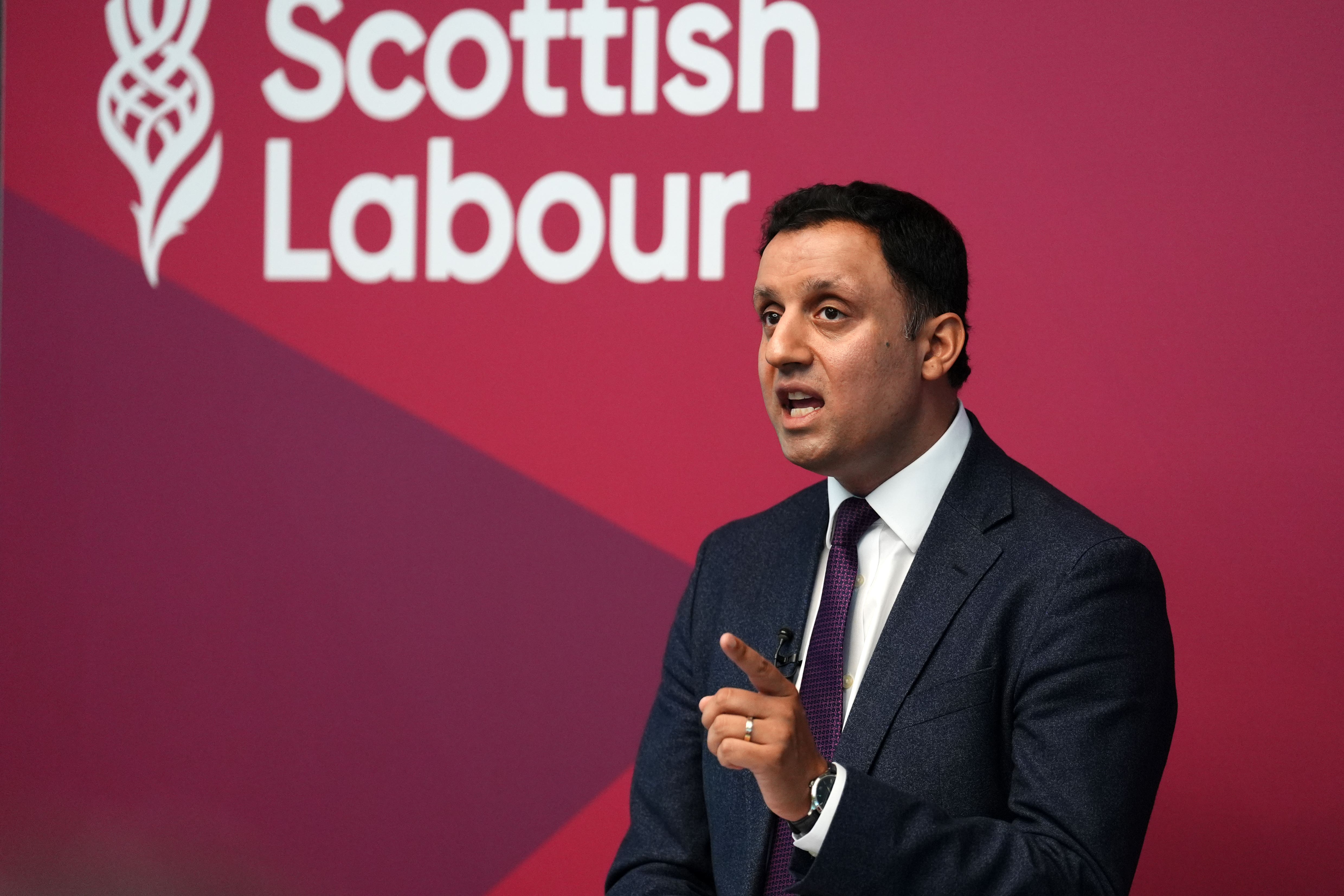 The Scottish Labour leader is vying to be First Minister at next year’s election (Andrew Milligan/PA)