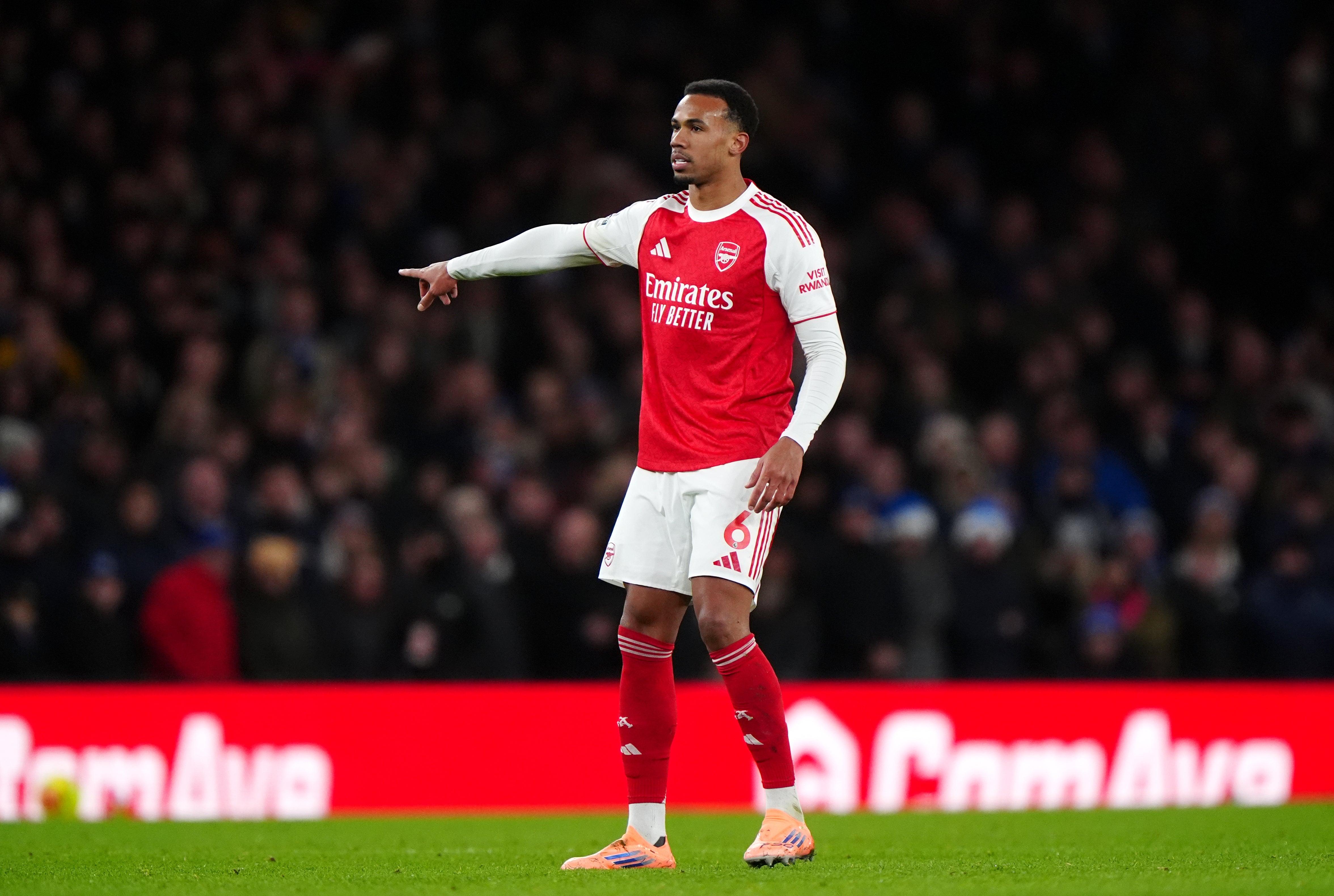 Gabriel made his long-awaited injury return for Arsenal