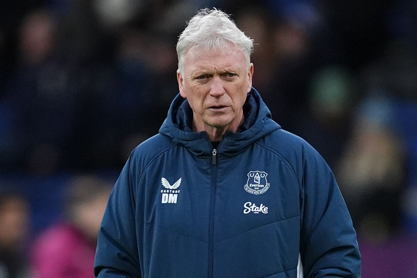 Everton manager David Moyes was unhappy with his side’s display (Martin Rickett/PA)