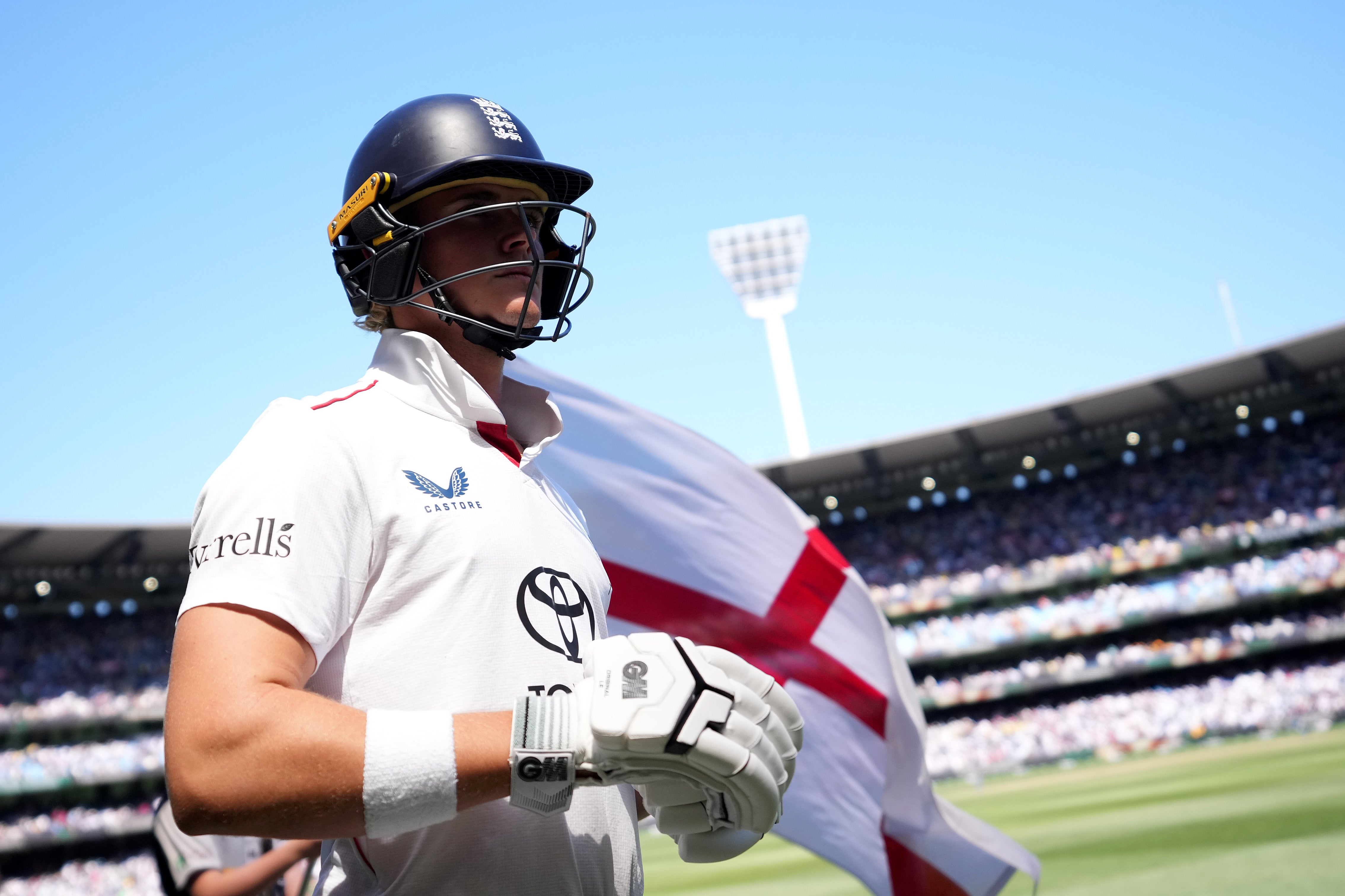 Jacob Bethell made a crucial 40 to secure England’s victory