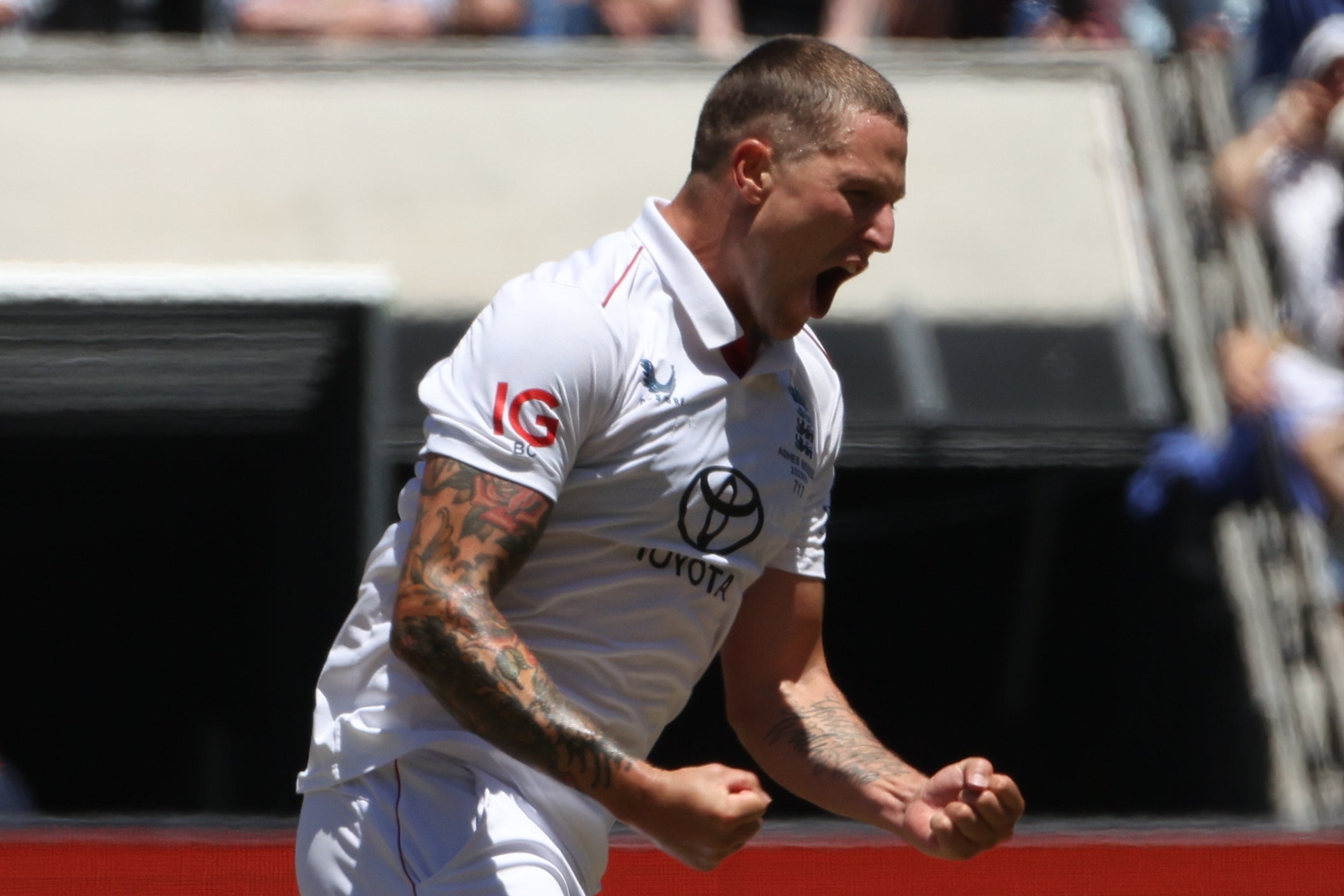 Carse impressed with the ball, taking 4-34 in Australia’s second innings